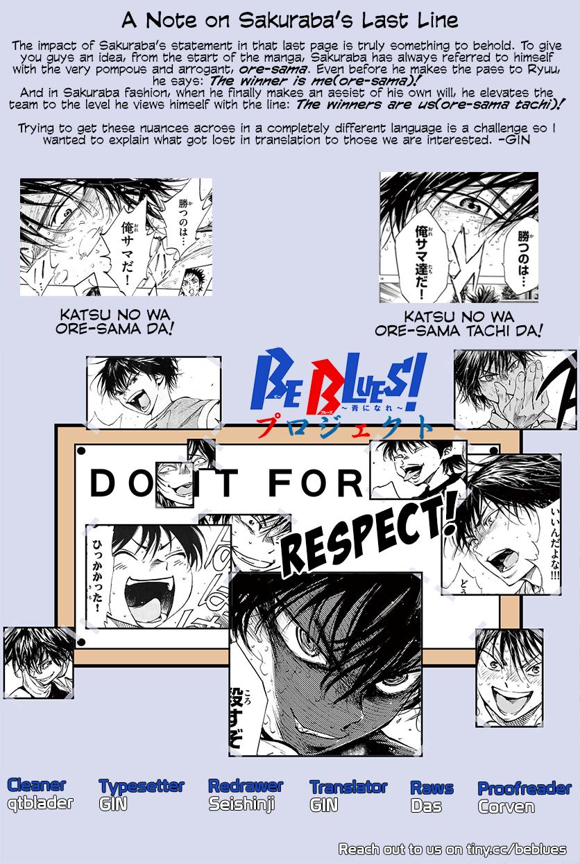 Read Be Blues! - Ao ni Nare Manga Online