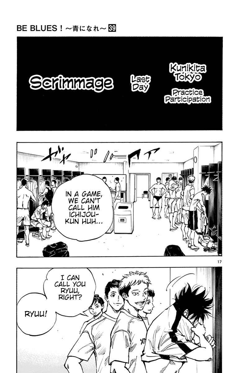 Read Be Blues! - Ao ni Nare Manga Online