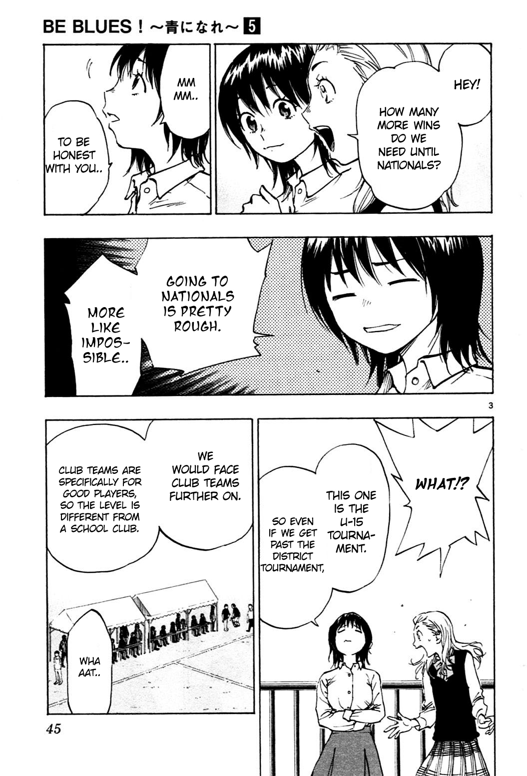Read Be Blues! - Ao ni Nare Manga Online