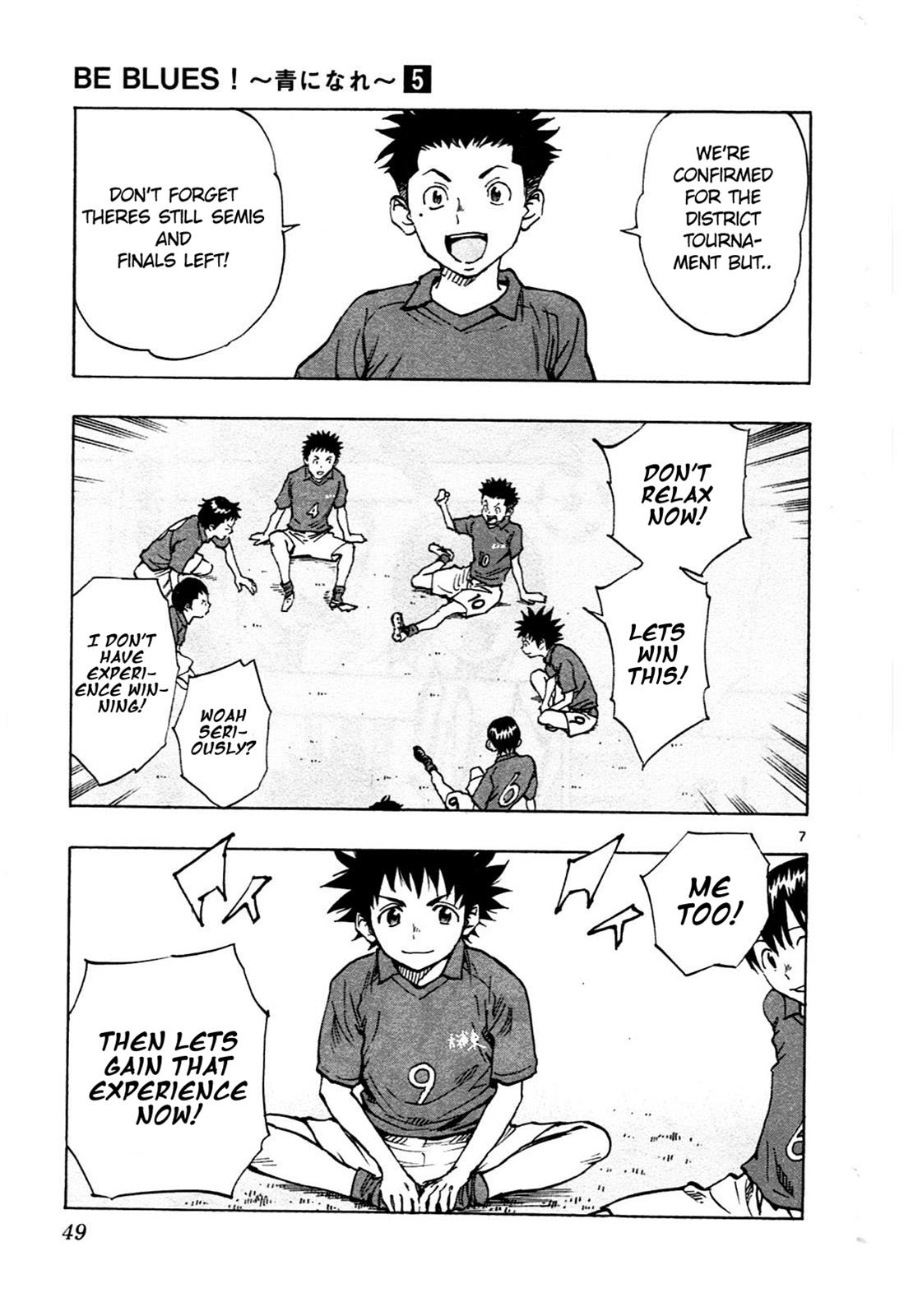 Read Be Blues! - Ao ni Nare Manga Online