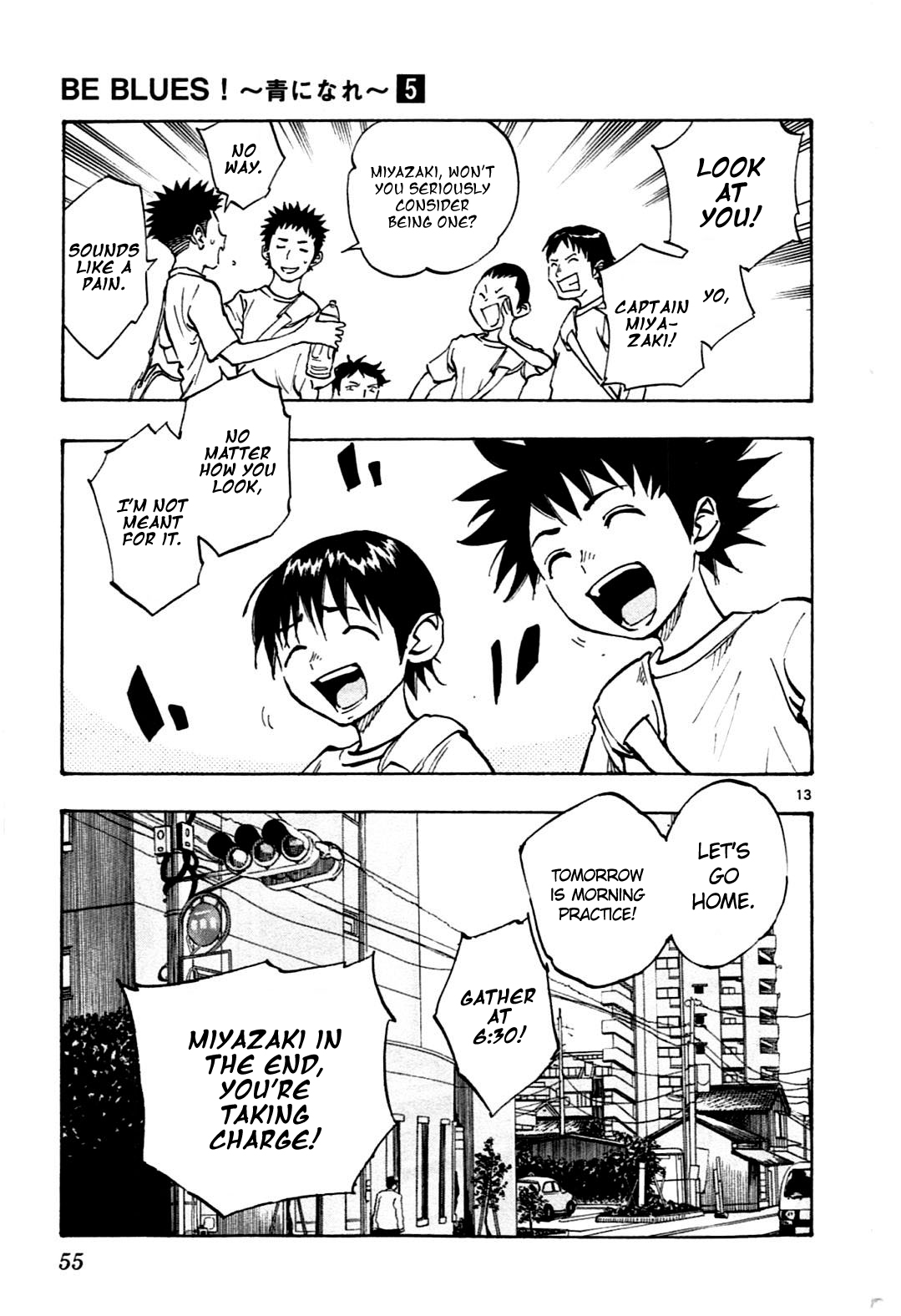 Read Be Blues! - Ao ni Nare Manga Online