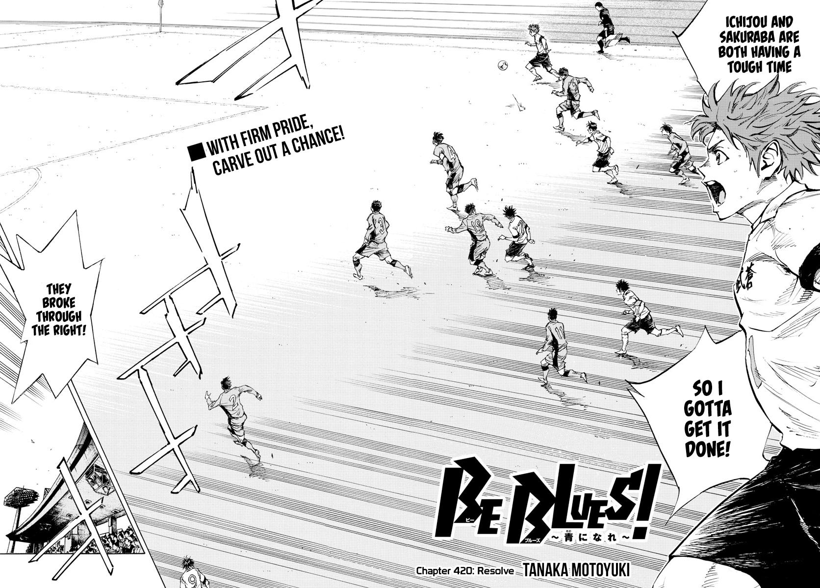 Read Be Blues! - Ao ni Nare Manga Online
