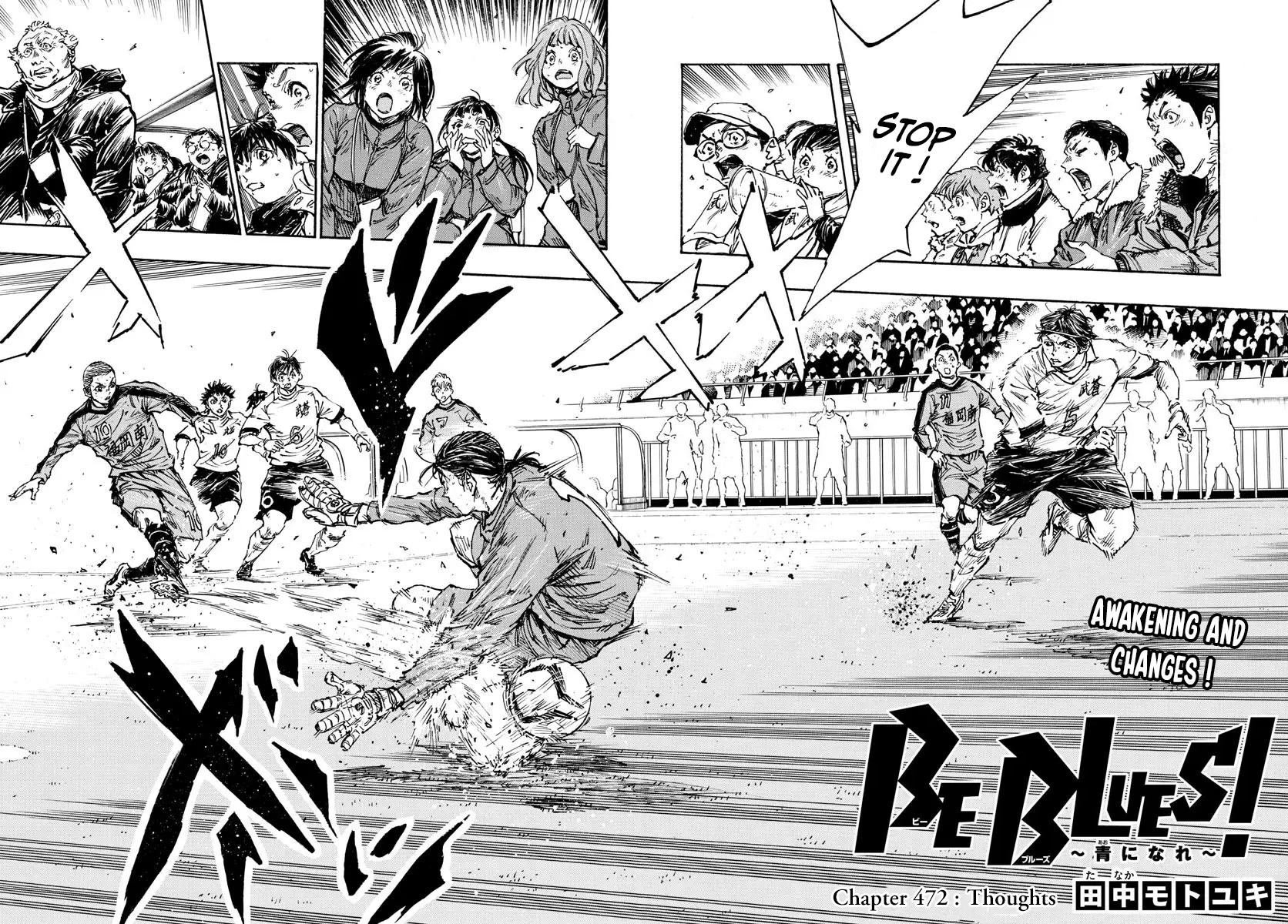 Read Be Blues! - Ao ni Nare Manga Online
