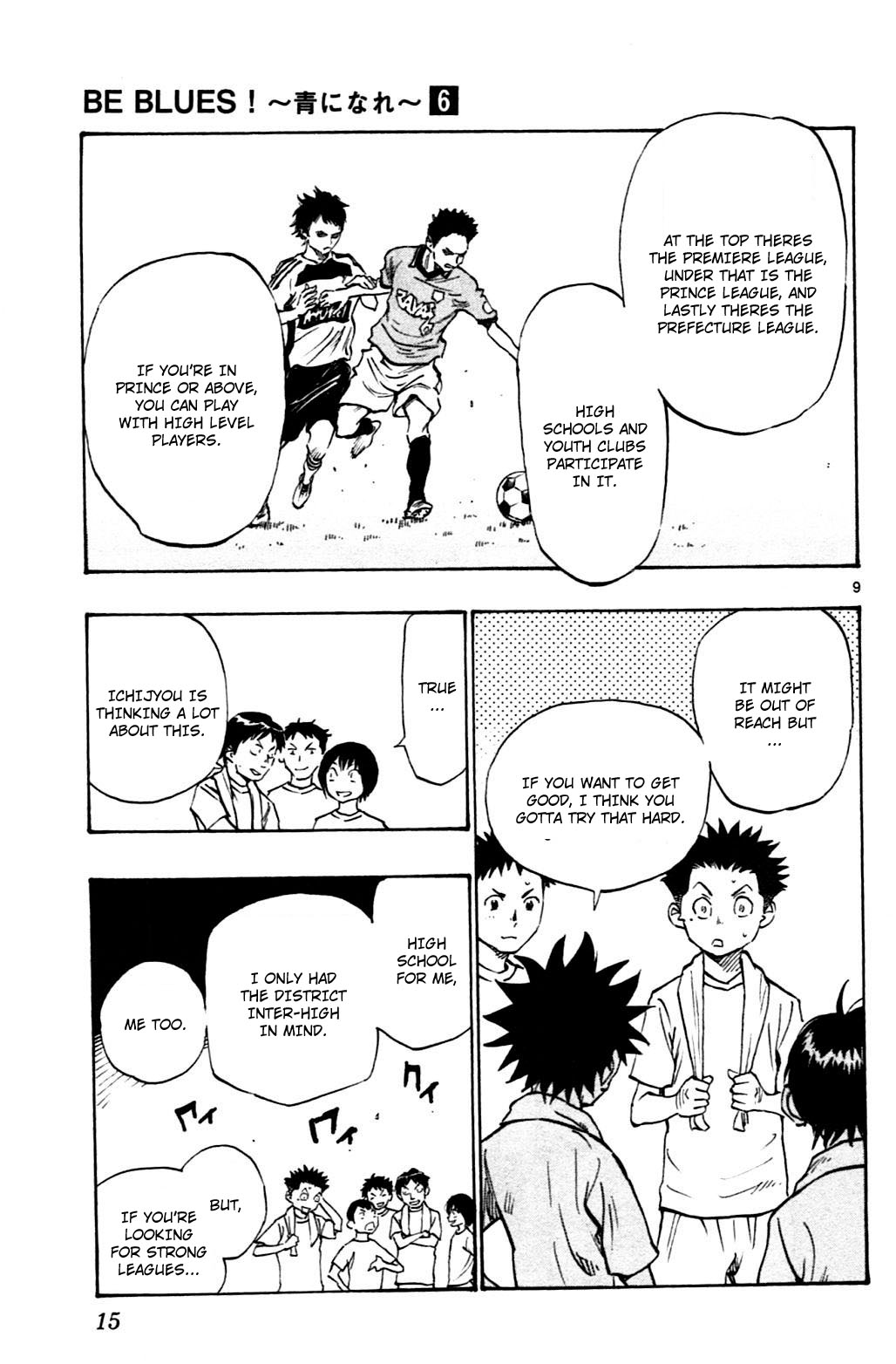 Read Be Blues! - Ao ni Nare Manga Online