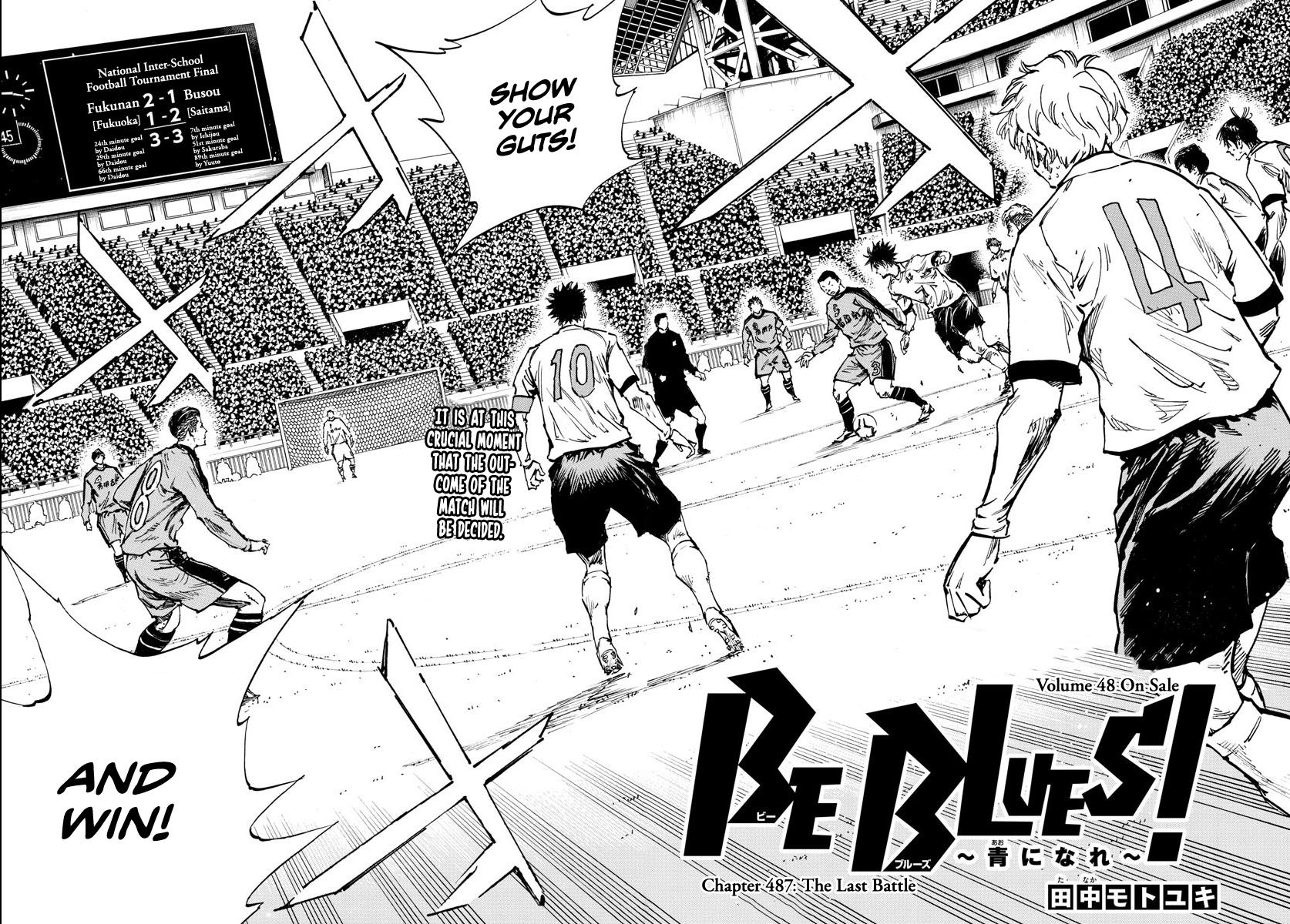 Read Be Blues! - Ao ni Nare Manga Online