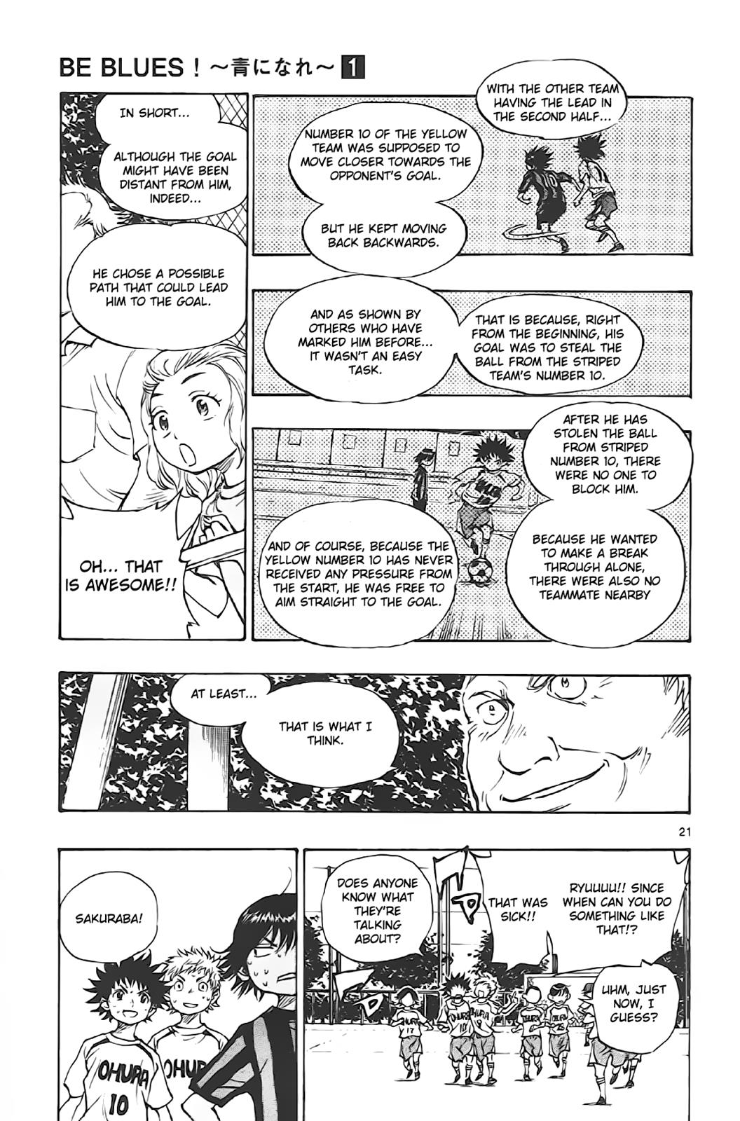 Read Be Blues! - Ao ni Nare Manga Online
