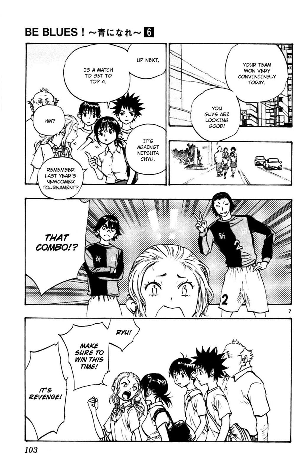 Read Be Blues! - Ao ni Nare Manga Online