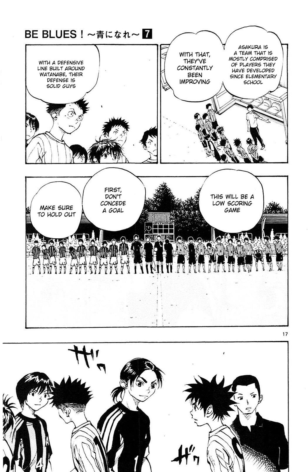 Read Be Blues! - Ao ni Nare Manga Online