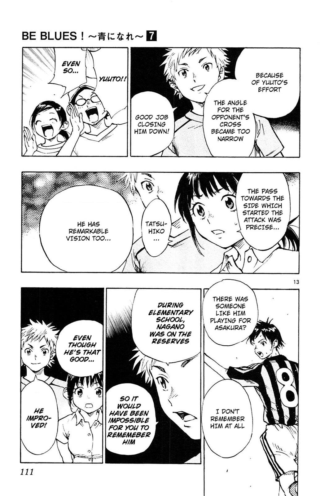 Read Be Blues! - Ao ni Nare Manga Online