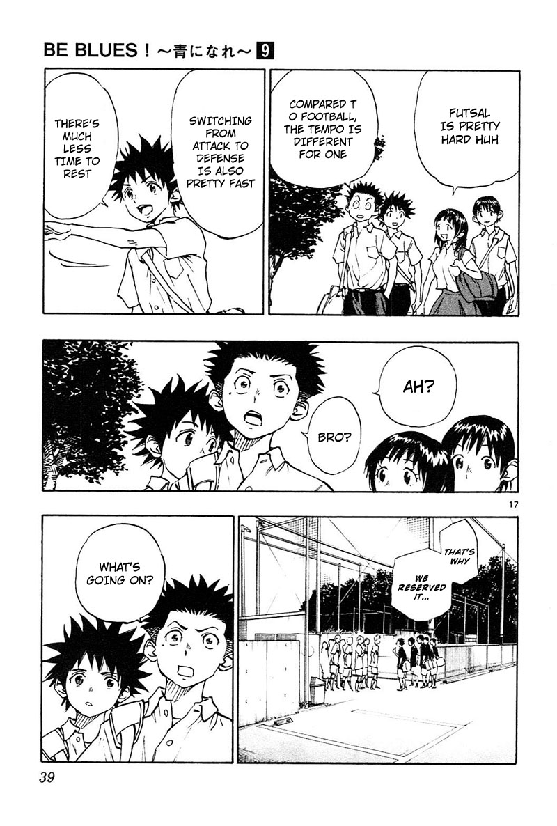 Read Be Blues! - Ao ni Nare Manga Online