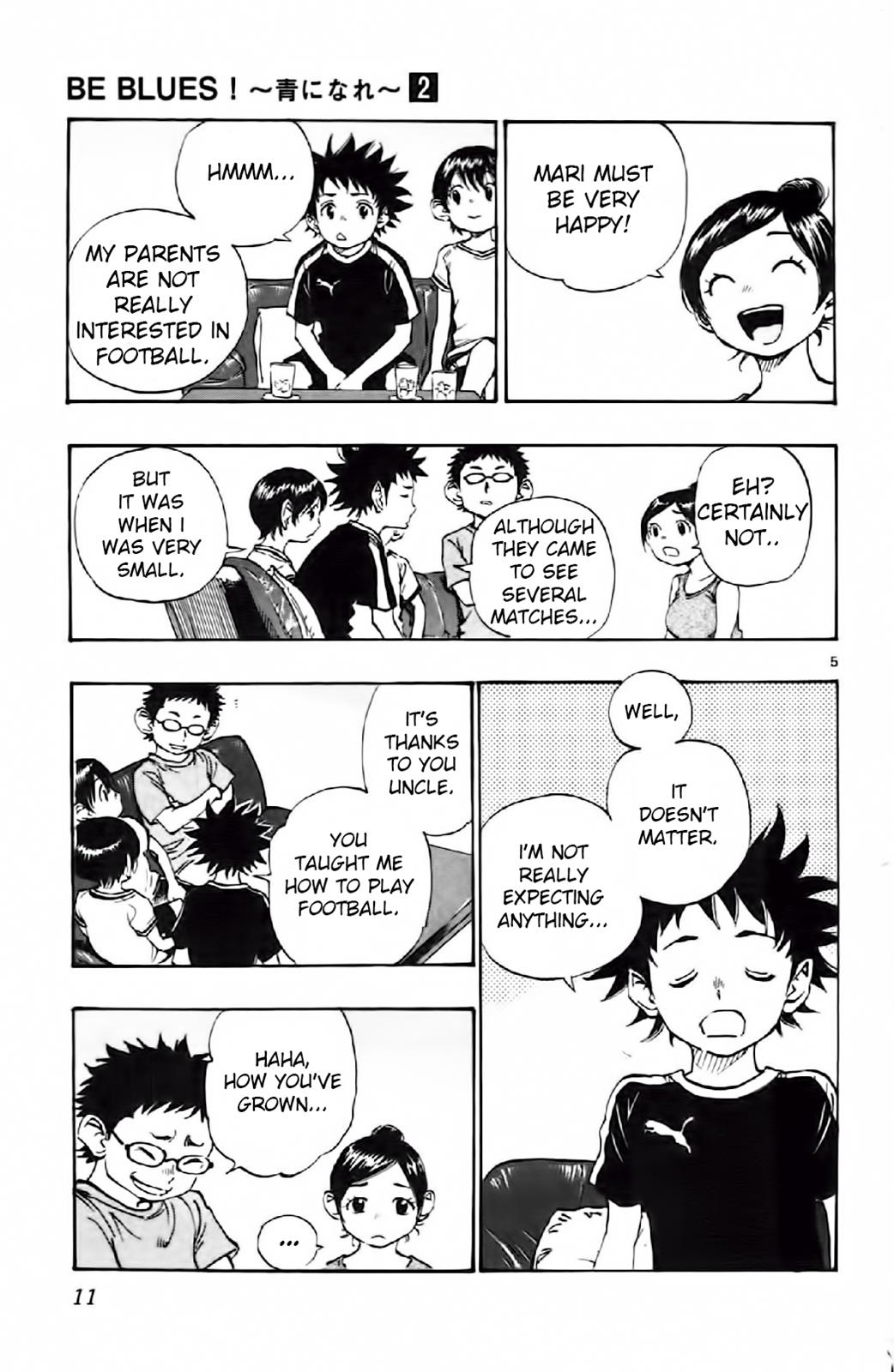 Read Be Blues! - Ao ni Nare Manga Online
