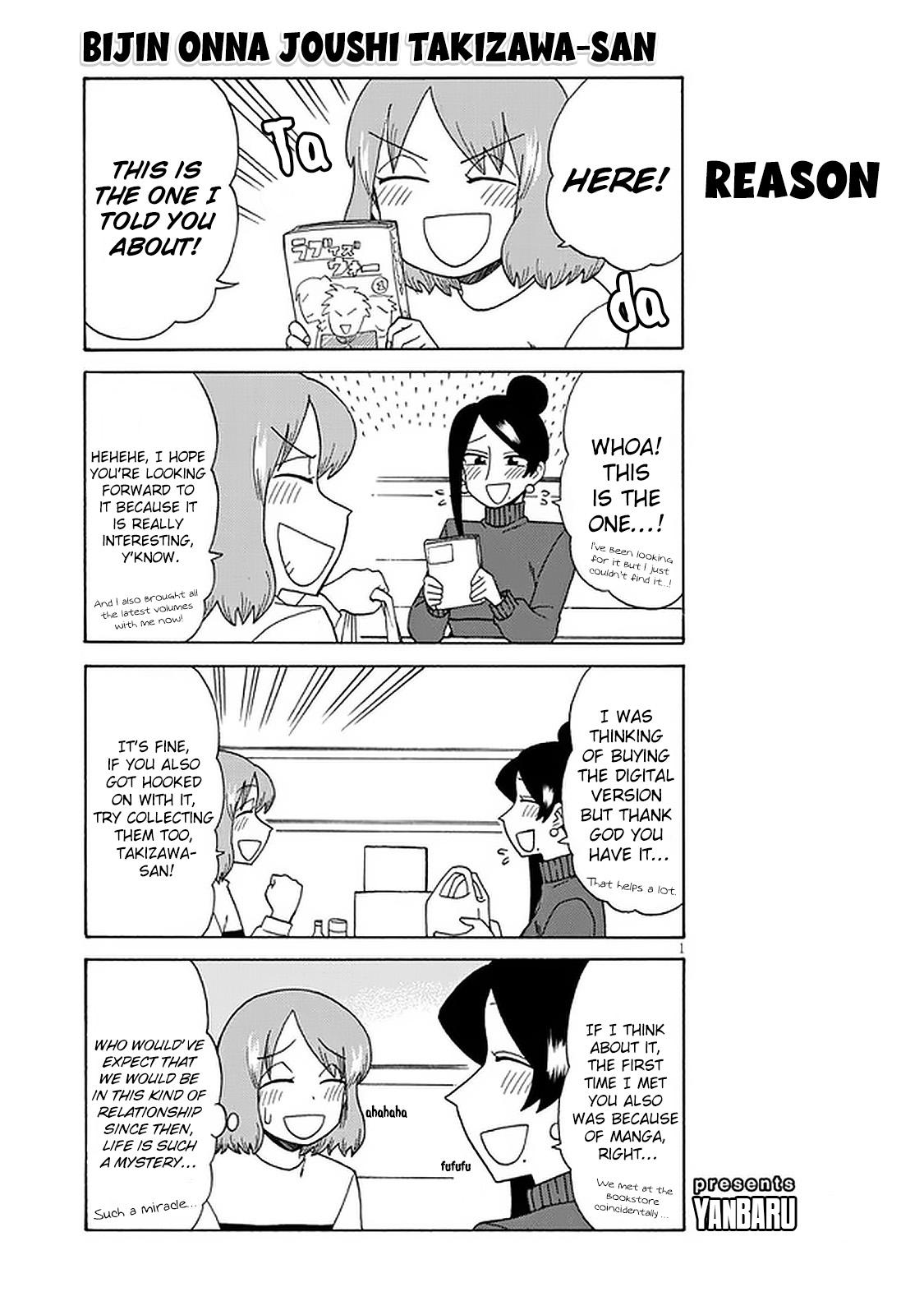 Read Bijin Onna Joushi Takizawa-san Manga Online