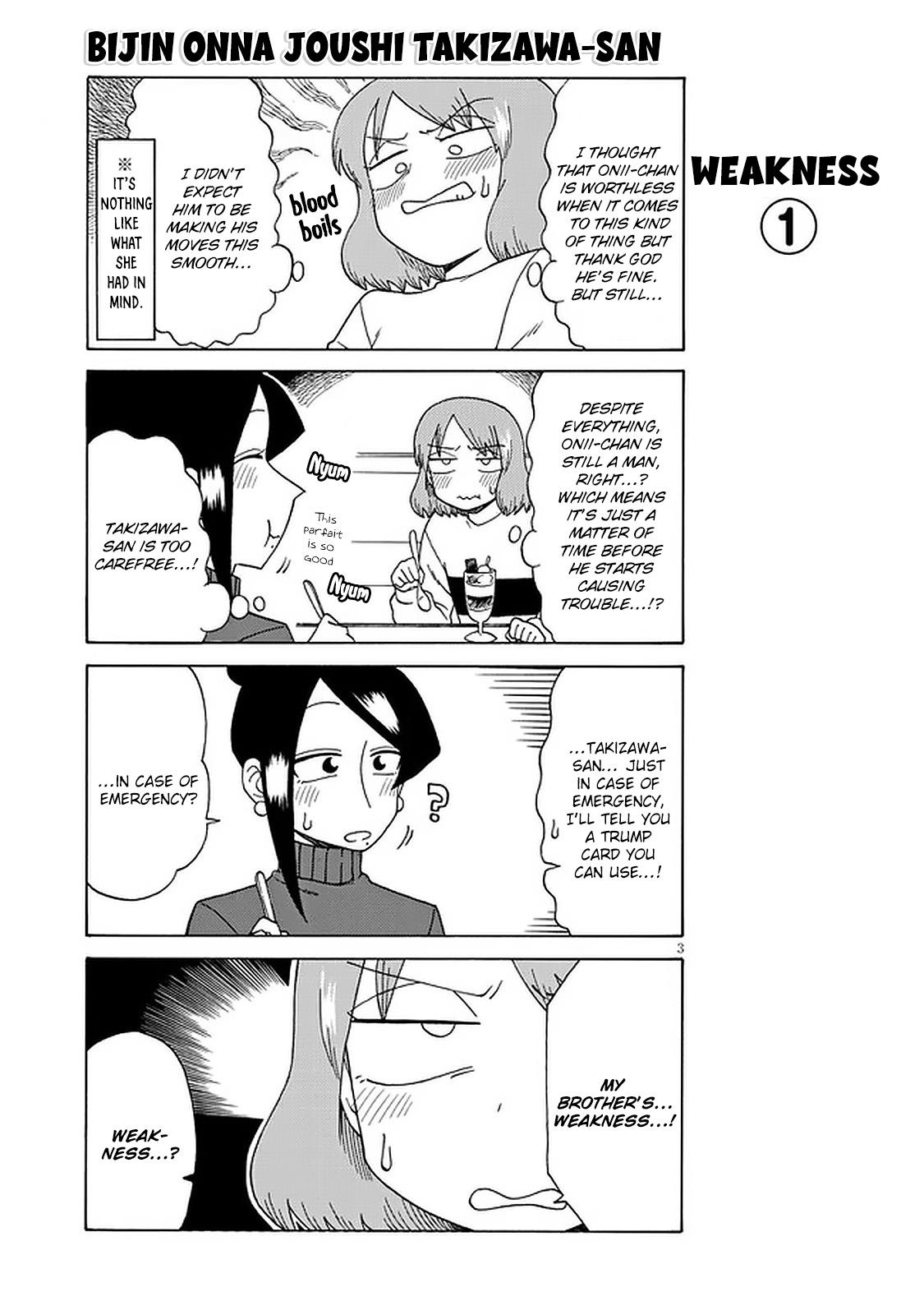 Read Bijin Onna Joushi Takizawa-san Manga Online