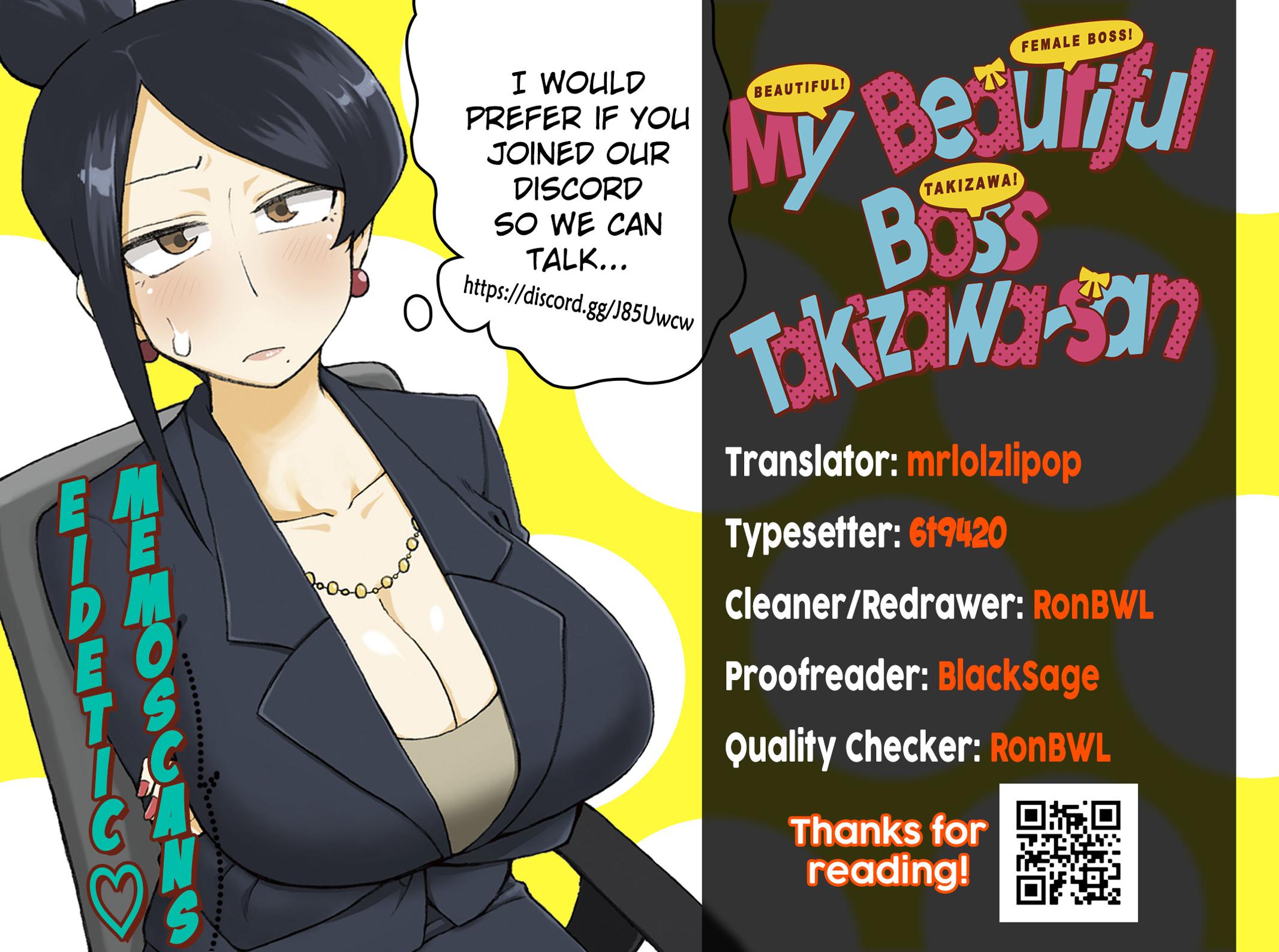 Read Bijin Onna Joushi Takizawa-san Manga Online