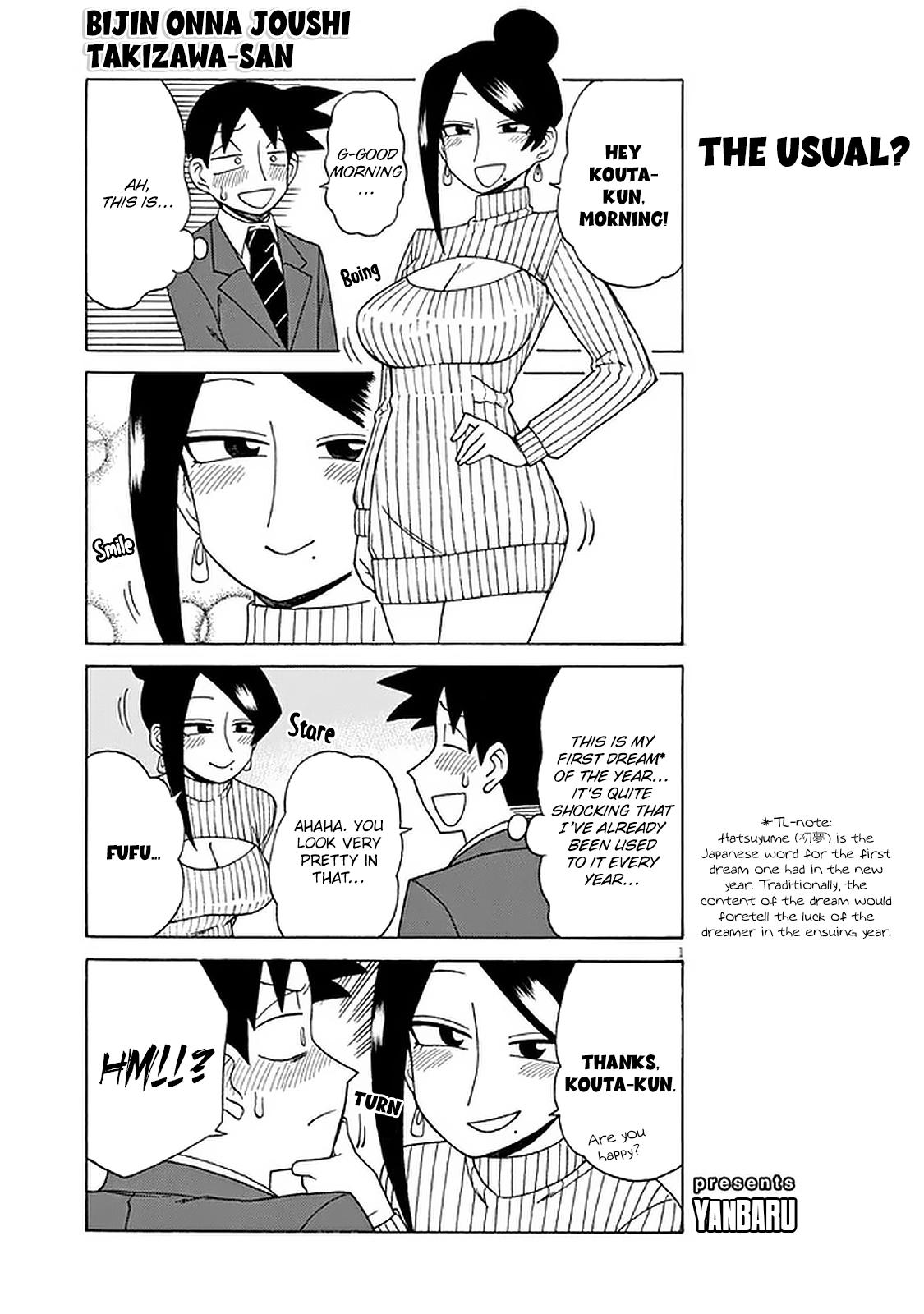 Read Bijin Onna Joushi Takizawa-san Manga Online