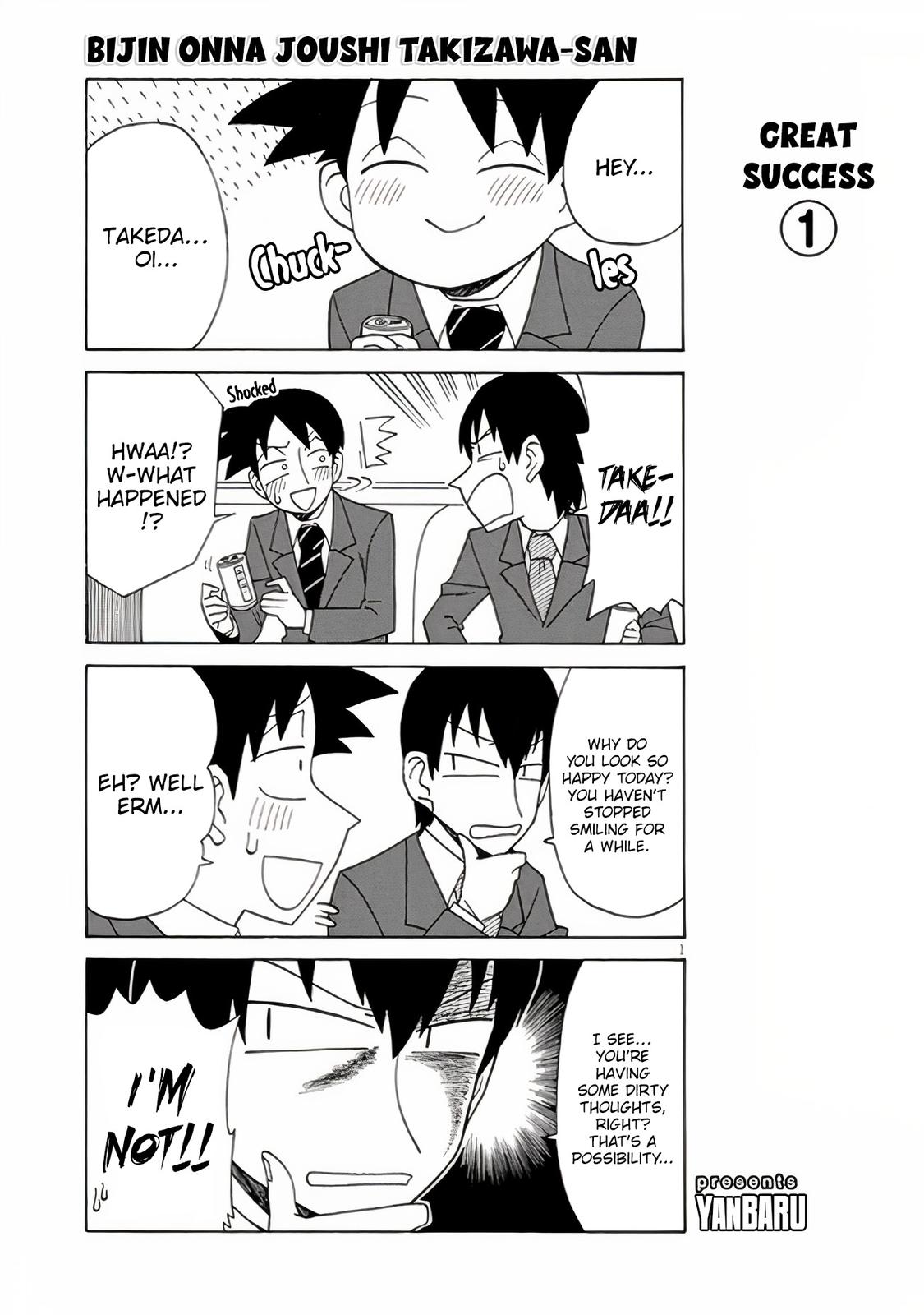 Read Bijin Onna Joushi Takizawa-san Manga Online