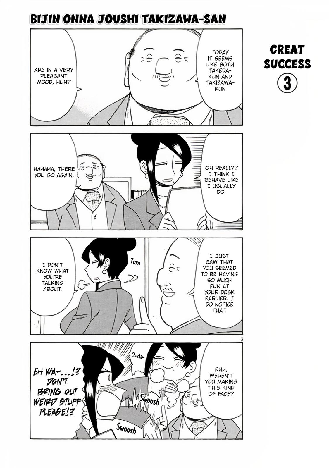 Read Bijin Onna Joushi Takizawa-san Manga Online