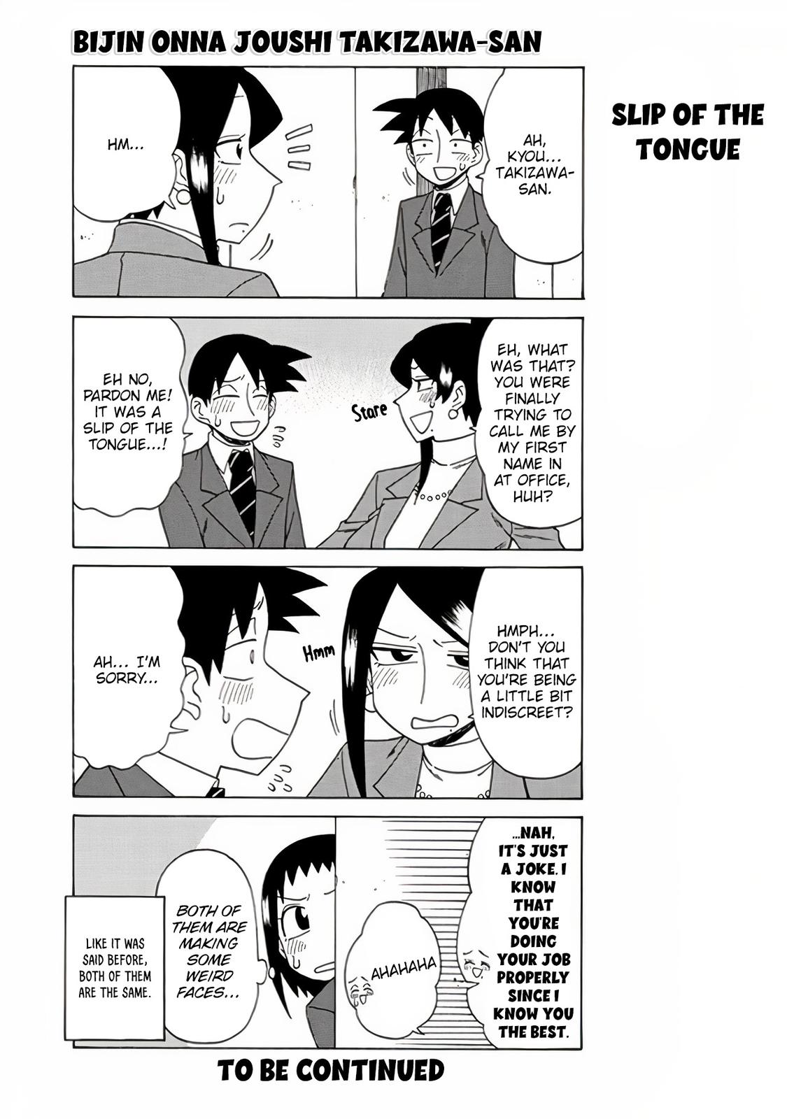 Read Bijin Onna Joushi Takizawa-san Manga Online