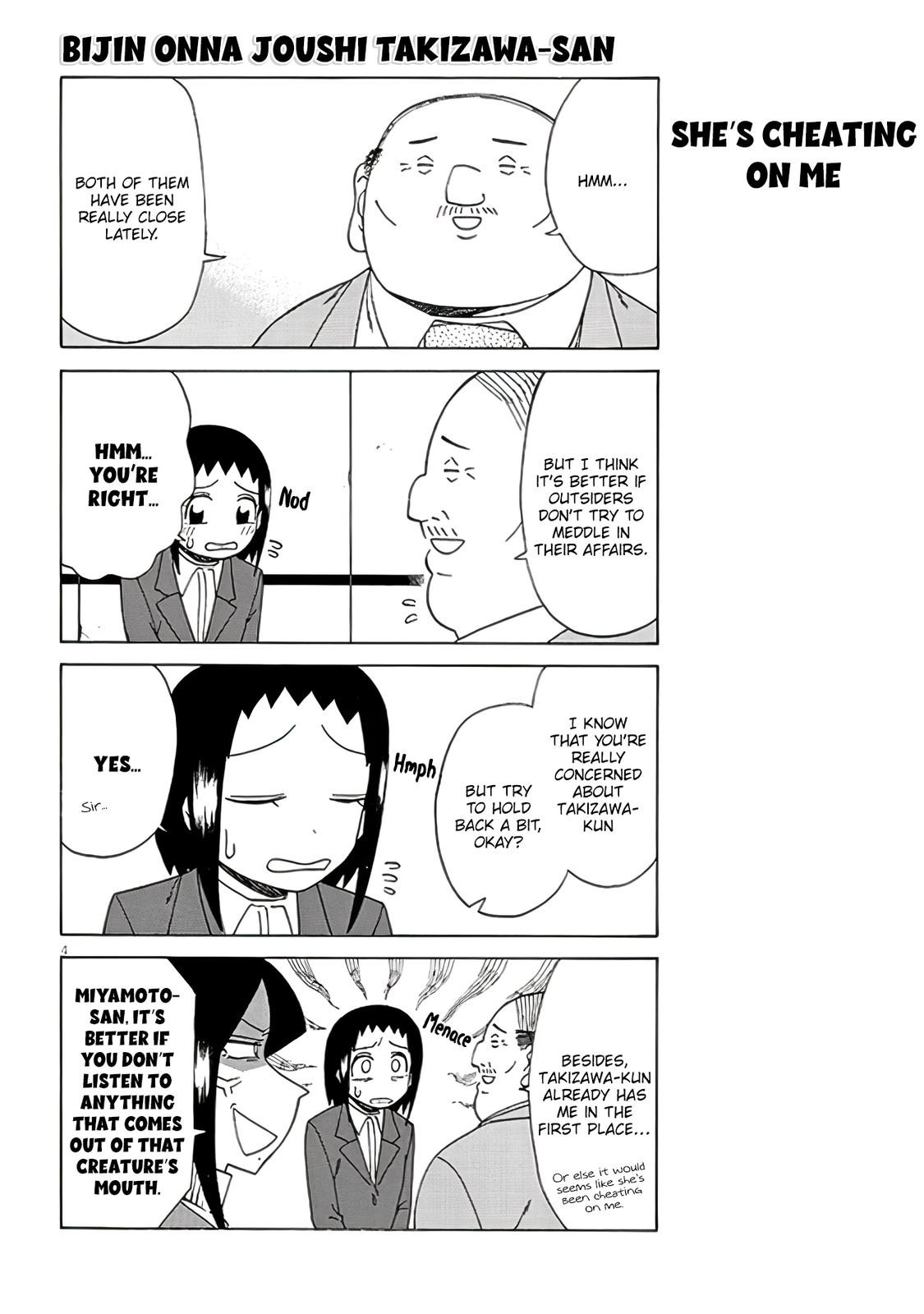 Read Bijin Onna Joushi Takizawa-san Manga Online