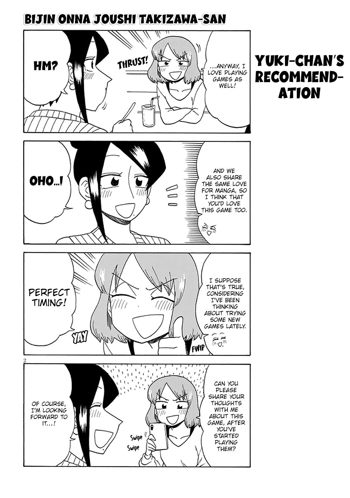 Read Bijin Onna Joushi Takizawa-san Manga Online