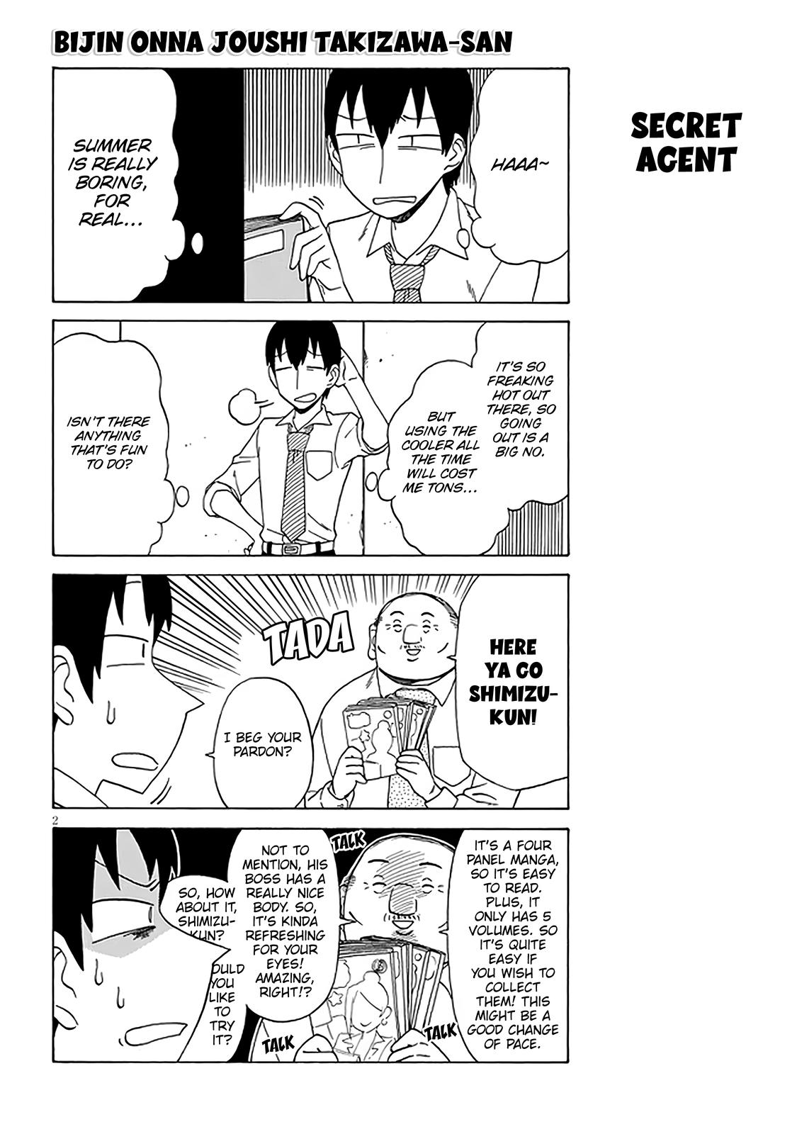 Read Bijin Onna Joushi Takizawa-san Manga Online