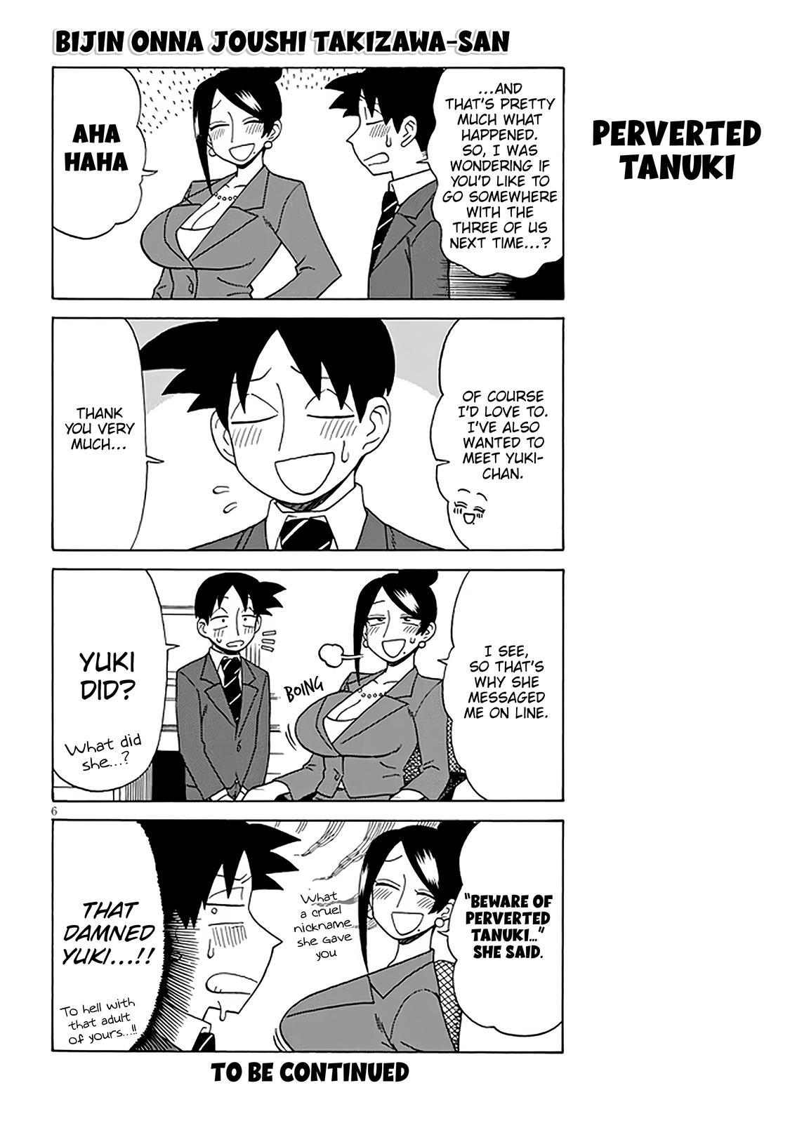 Read Bijin Onna Joushi Takizawa-san Manga Online