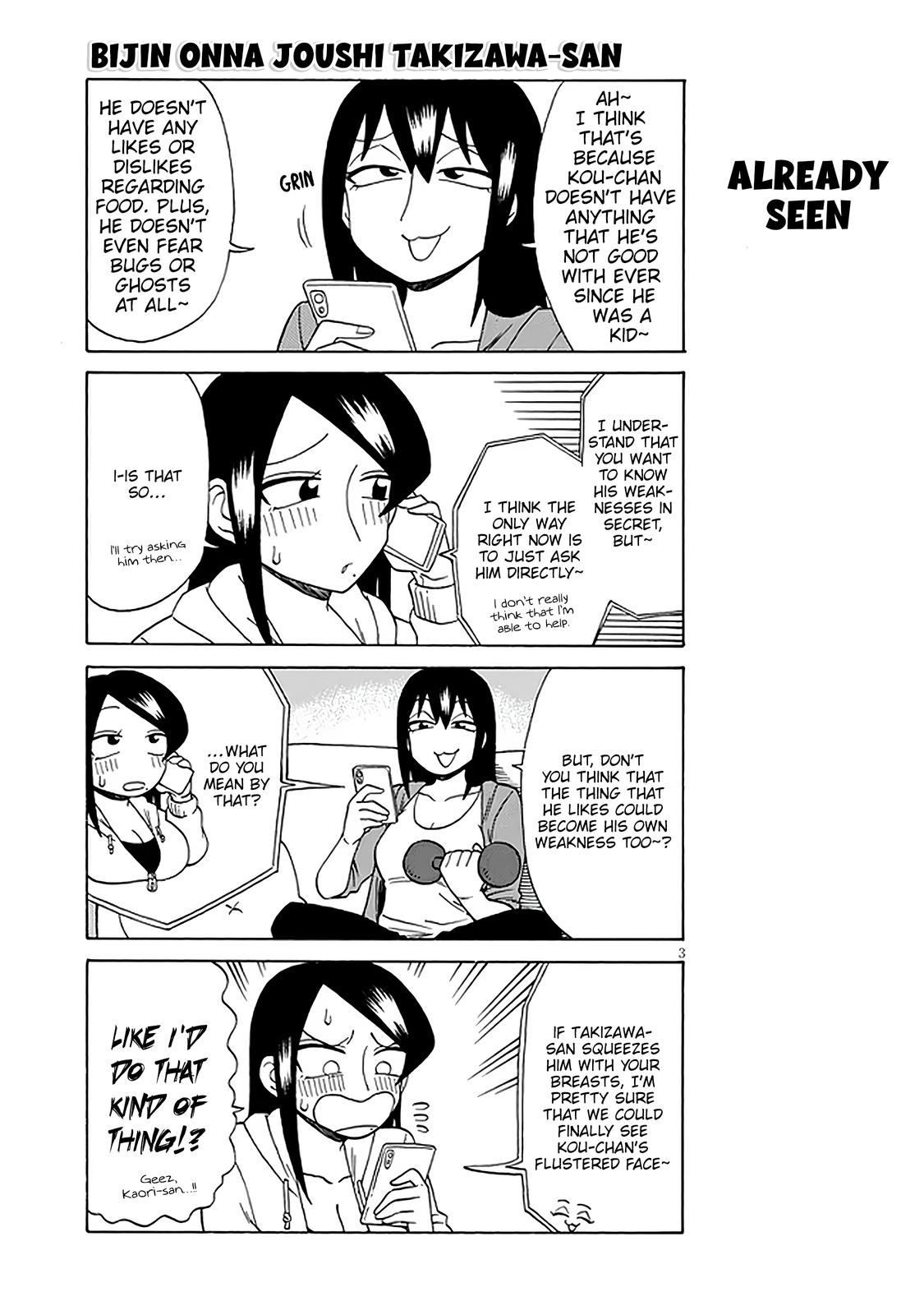 Read Bijin Onna Joushi Takizawa-san Manga Online