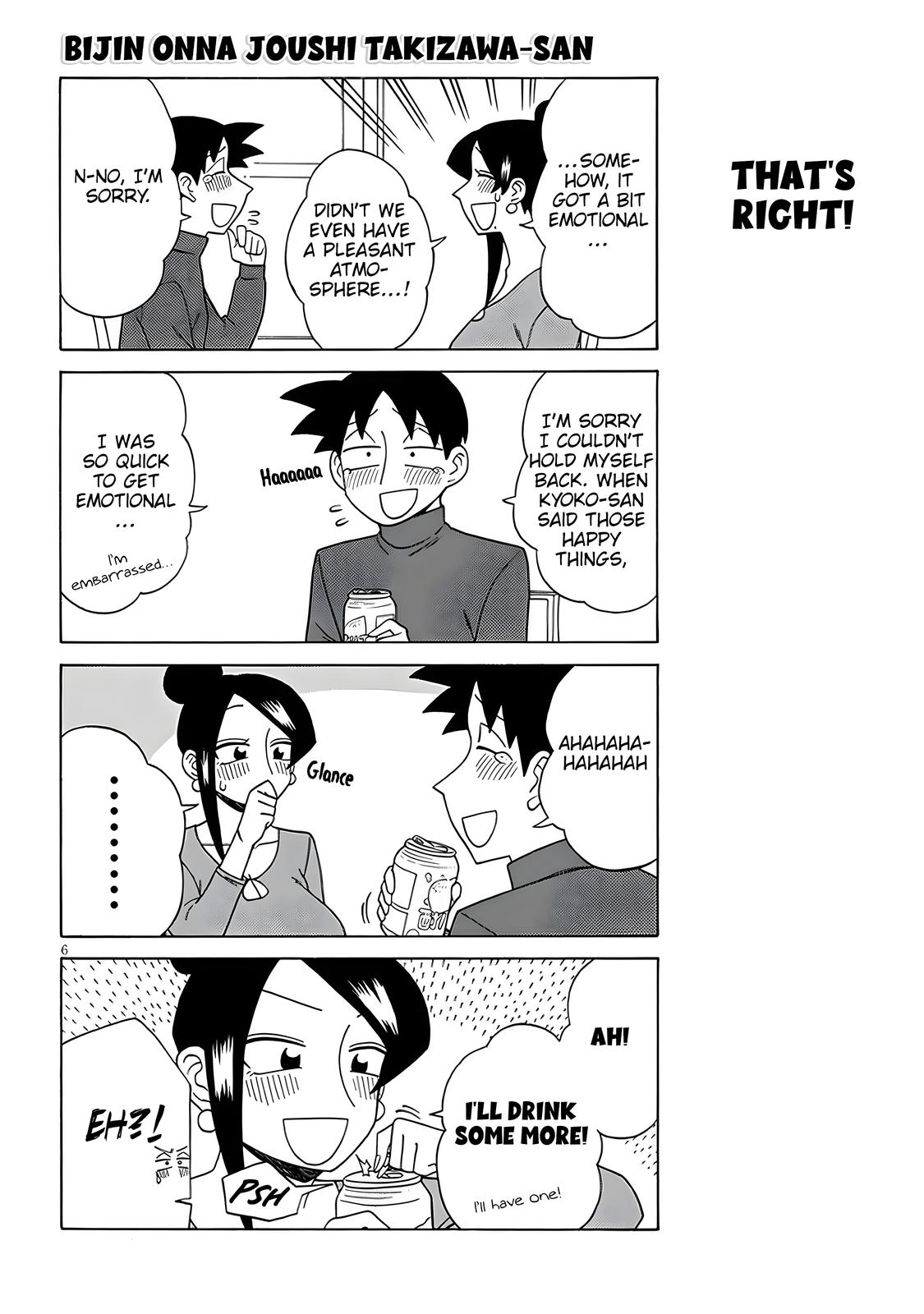 Read Bijin Onna Joushi Takizawa-san Manga Online