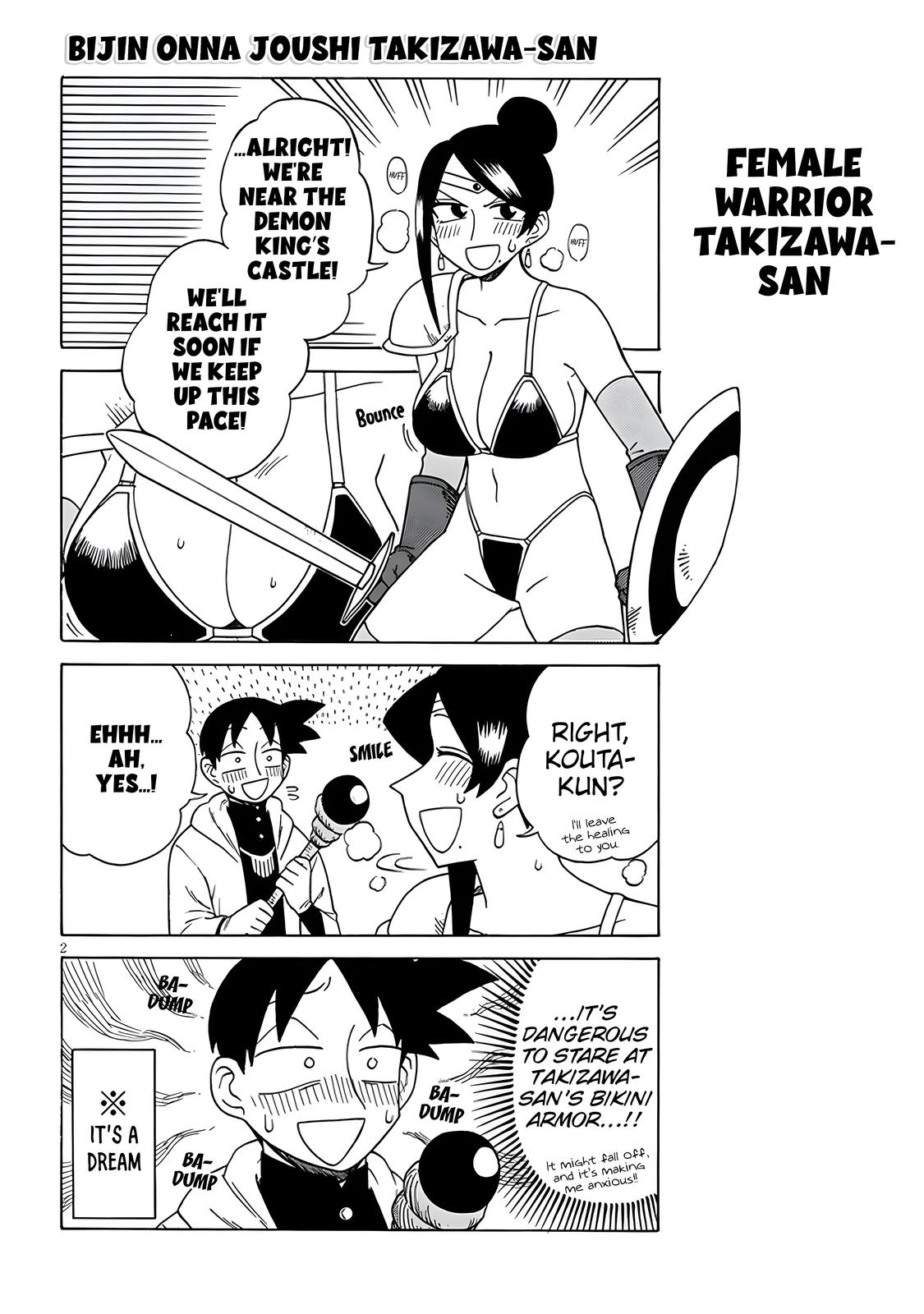 Read Bijin Onna Joushi Takizawa-san Manga Online
