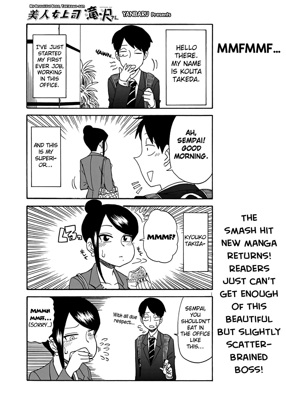 Read Bijin Onna Joushi Takizawa-san Manga Online