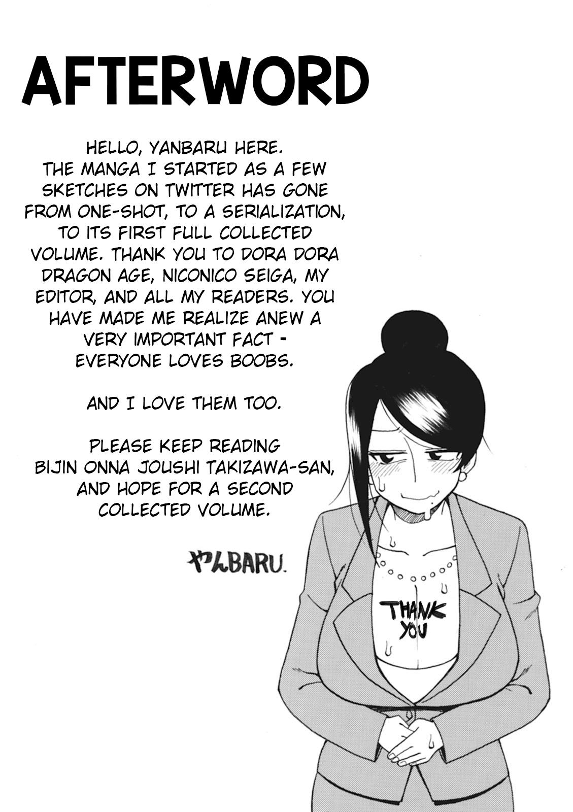 Read Bijin Onna Joushi Takizawa-san Manga Online