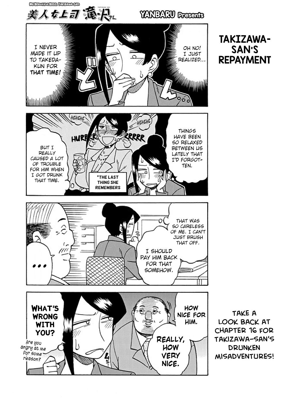 Read Bijin Onna Joushi Takizawa-san Manga Online