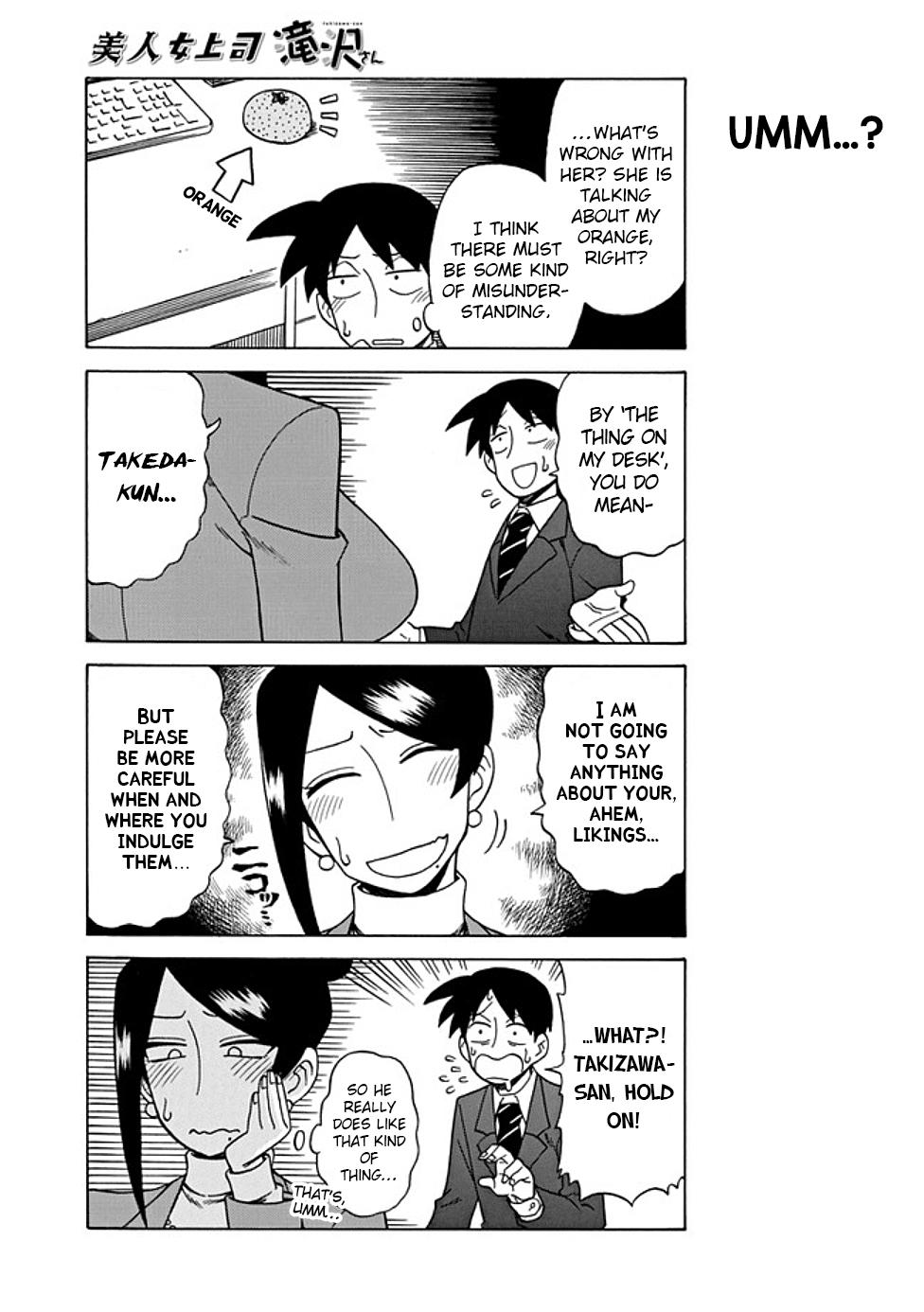 Read Bijin Onna Joushi Takizawa-san Manga Online