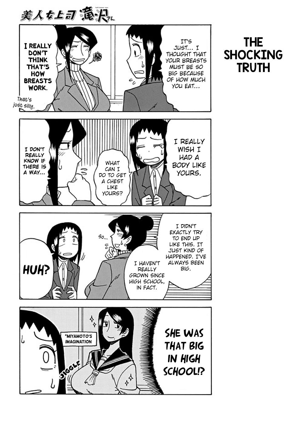 Read Bijin Onna Joushi Takizawa-san Manga Online