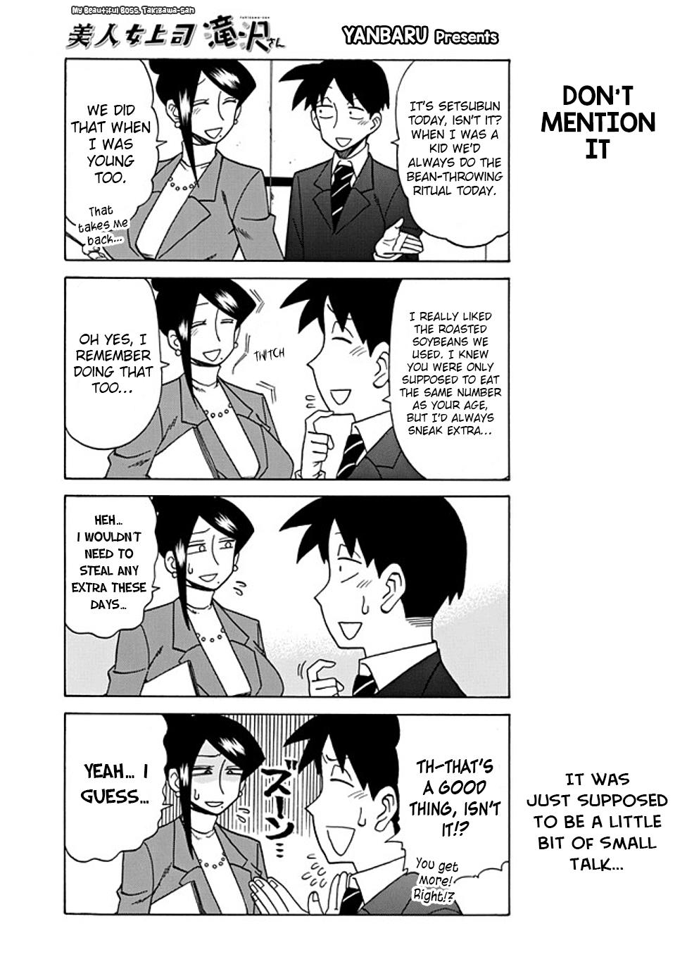 Read Bijin Onna Joushi Takizawa-san Manga Online