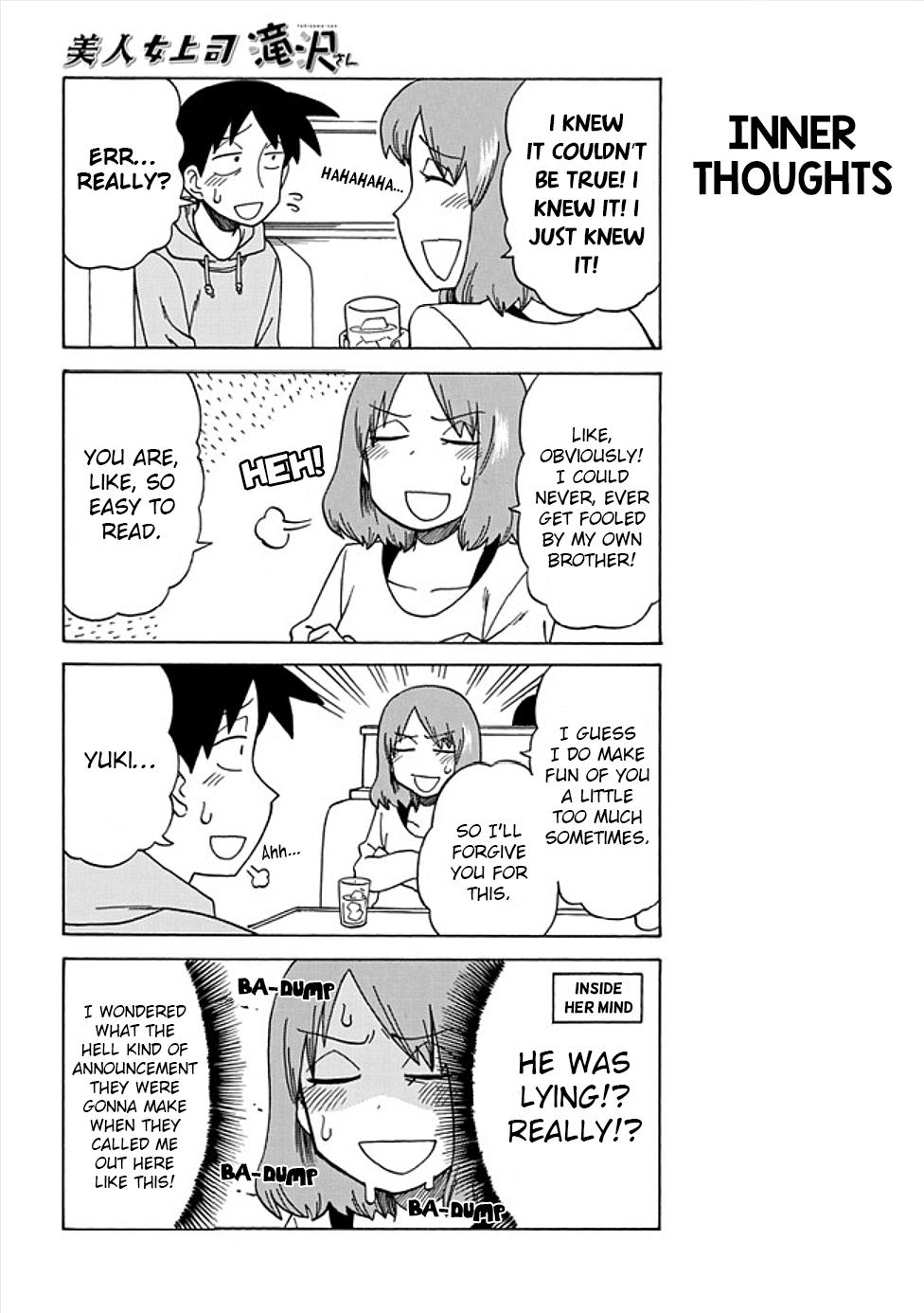 Read Bijin Onna Joushi Takizawa-san Manga Online