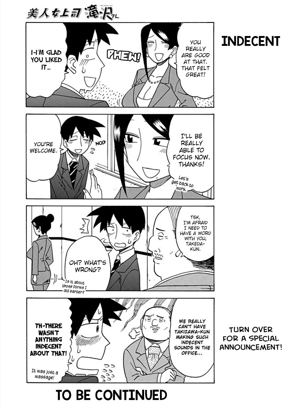 Read Bijin Onna Joushi Takizawa-san Manga Online