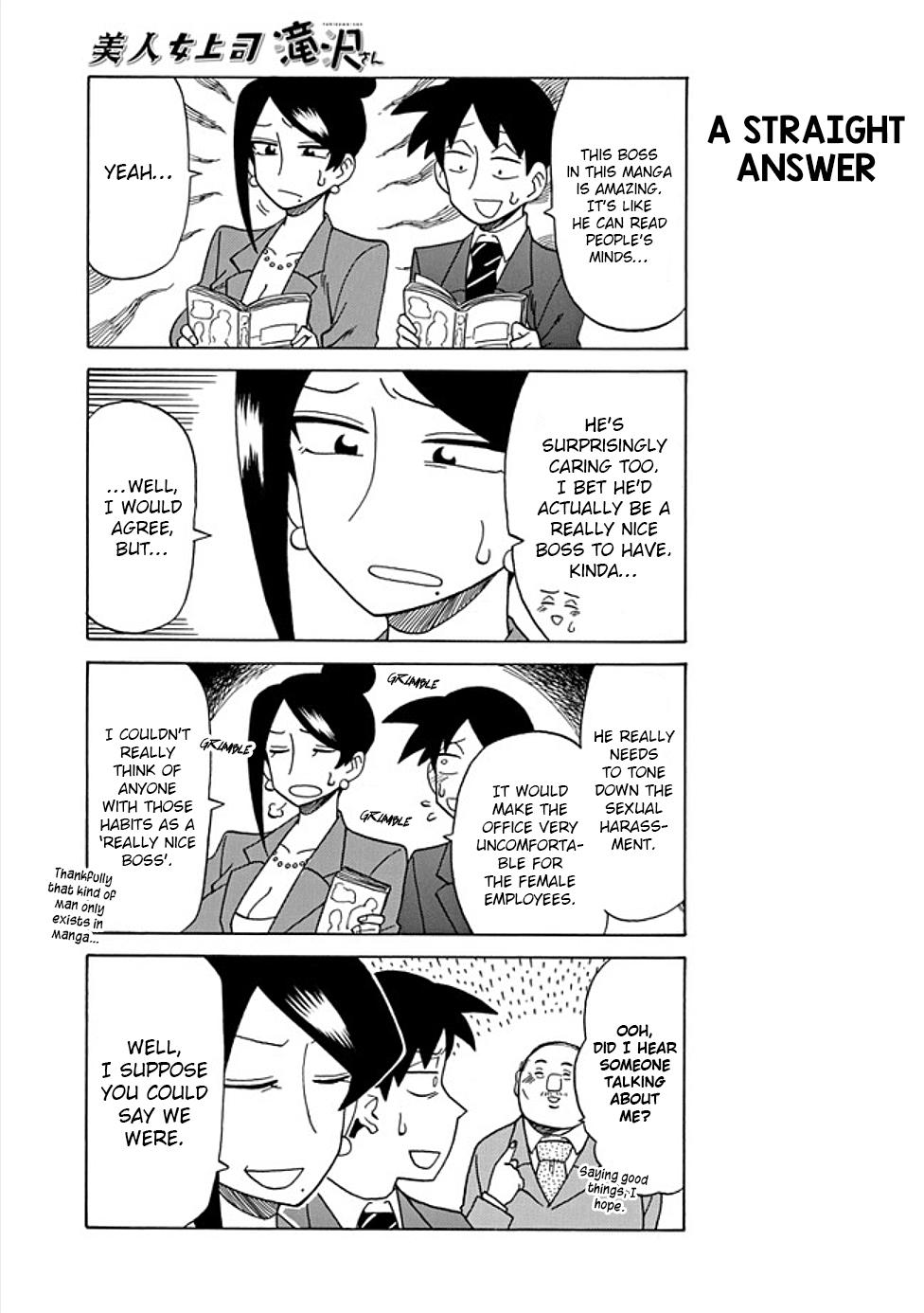 Read Bijin Onna Joushi Takizawa-san Manga Online
