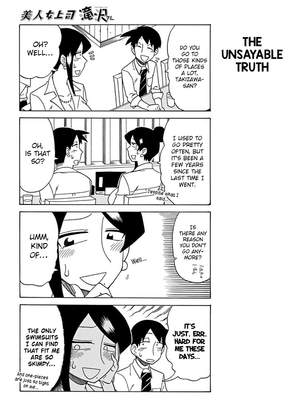 Read Bijin Onna Joushi Takizawa-san Manga Online