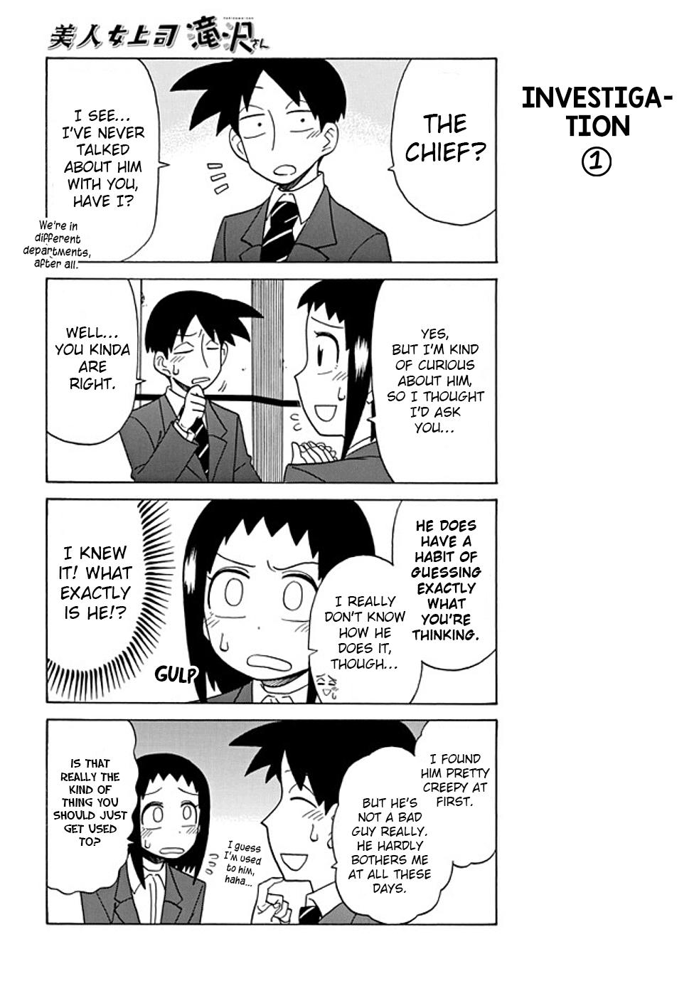 Read Bijin Onna Joushi Takizawa-san Manga Online