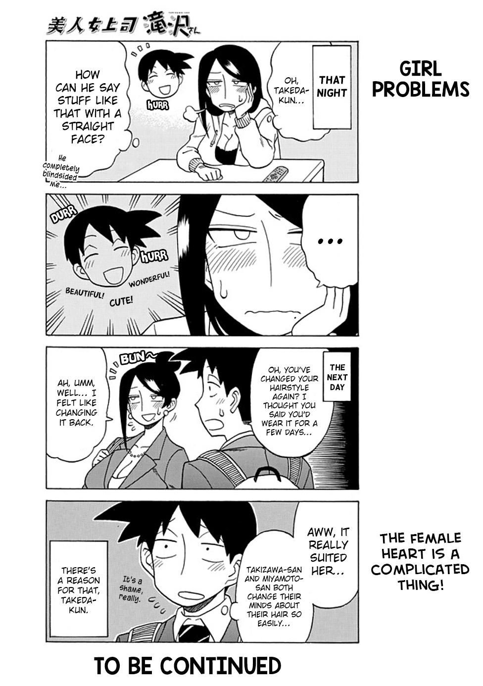 Read Bijin Onna Joushi Takizawa-san Manga Online