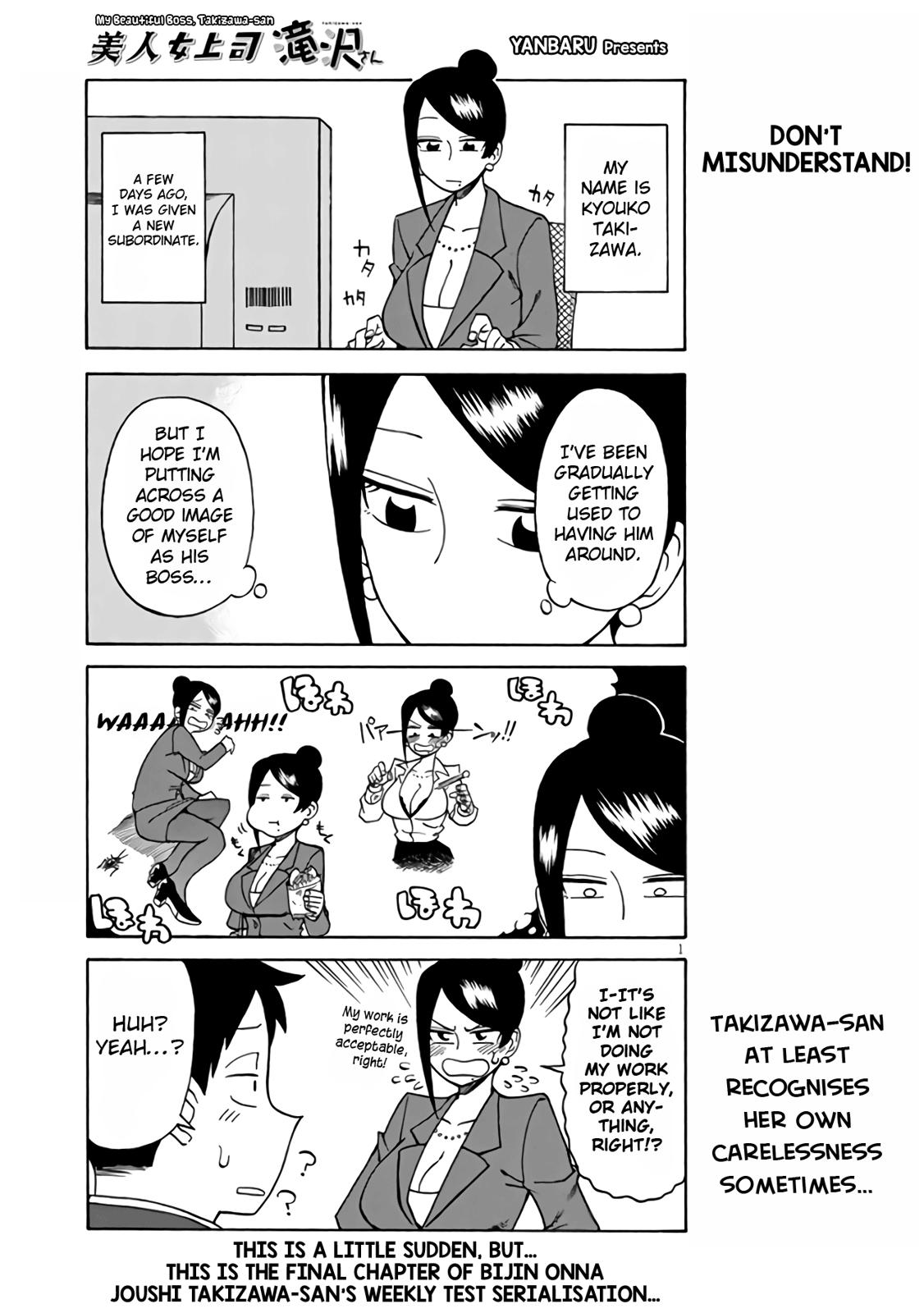 Read Bijin Onna Joushi Takizawa-san Manga Online