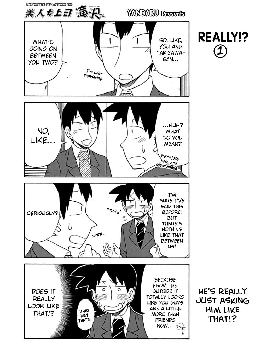 Read Bijin Onna Joushi Takizawa-san Manga Online