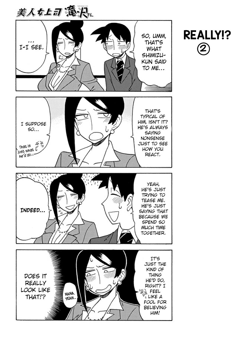 Read Bijin Onna Joushi Takizawa-san Manga Online