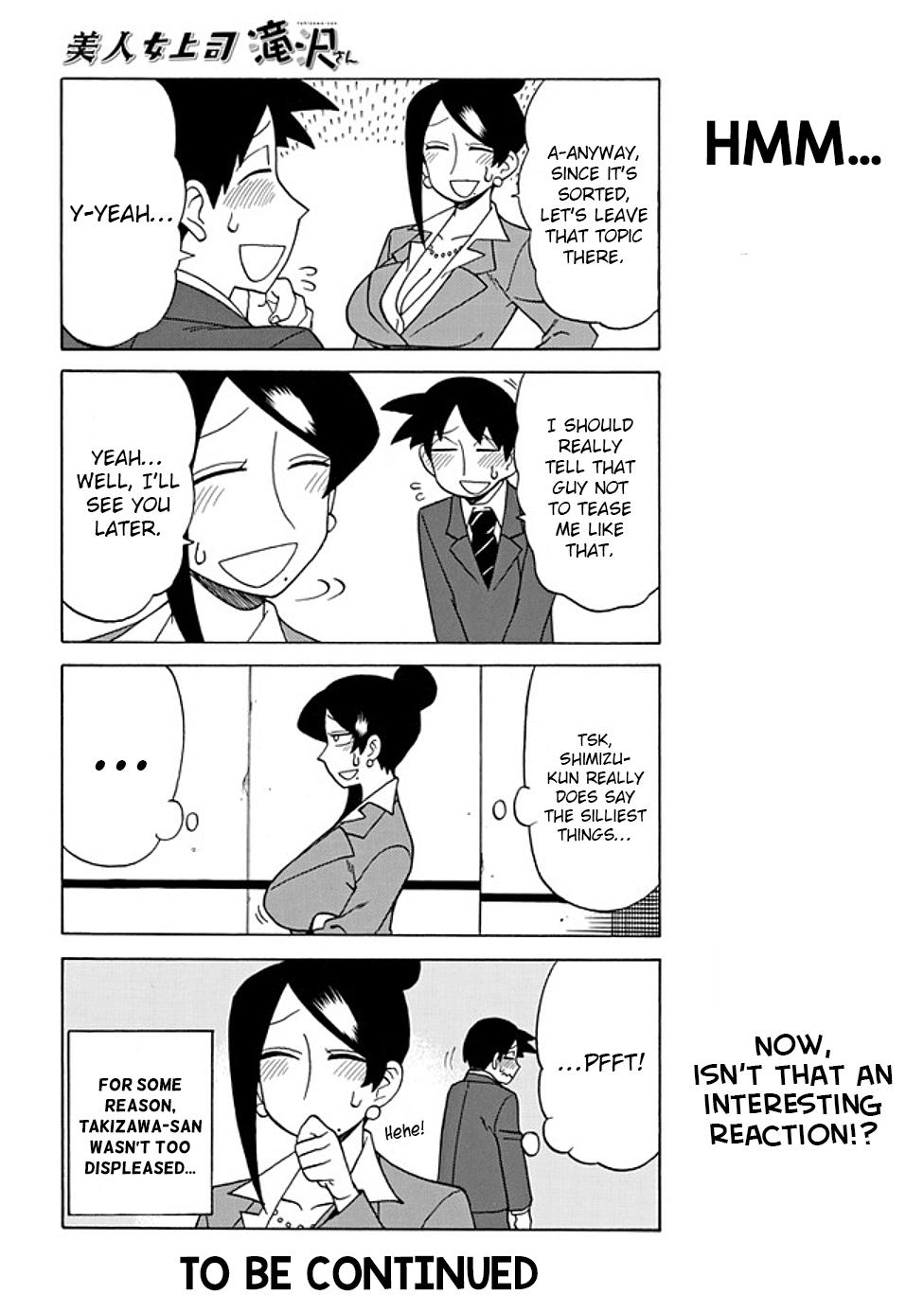 Read Bijin Onna Joushi Takizawa-san Manga Online