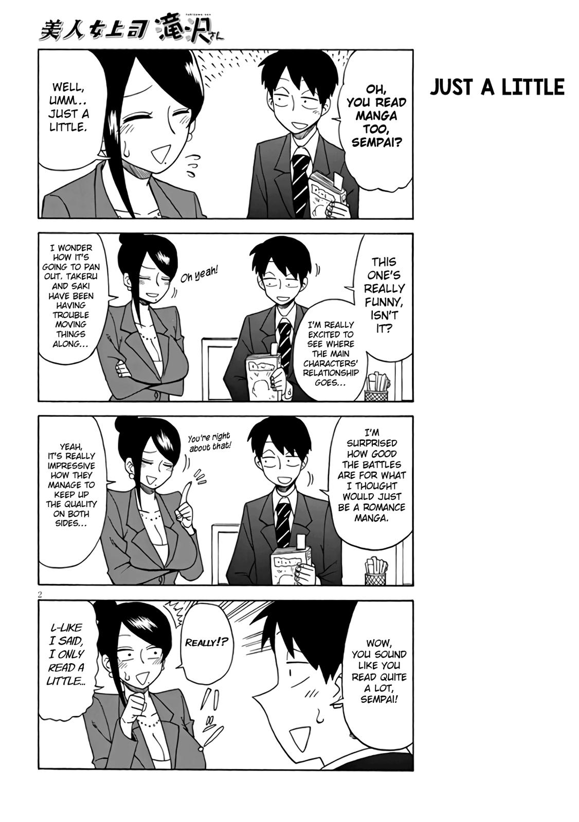 Read Bijin Onna Joushi Takizawa-san Manga Online