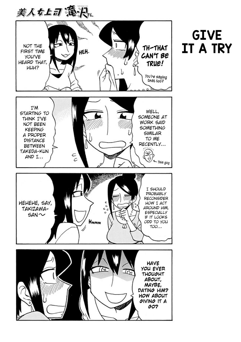 Read Bijin Onna Joushi Takizawa-san Manga Online