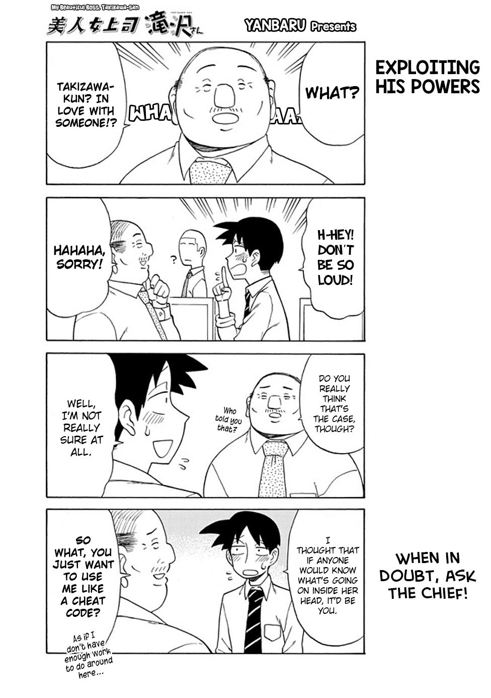 Read Bijin Onna Joushi Takizawa-san Manga Online
