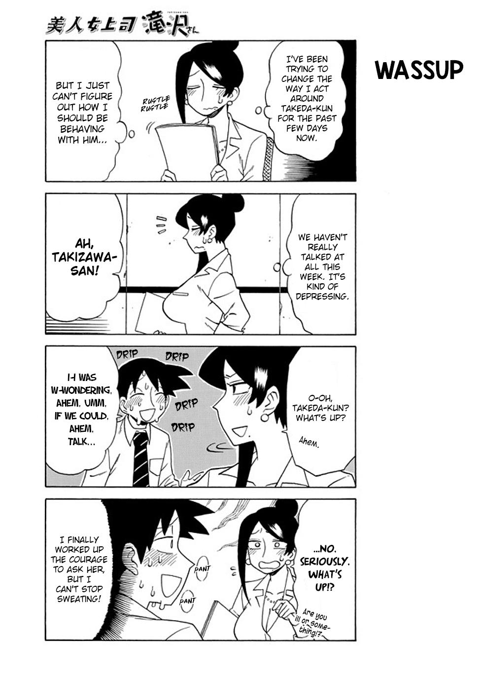 Read Bijin Onna Joushi Takizawa-san Manga Online