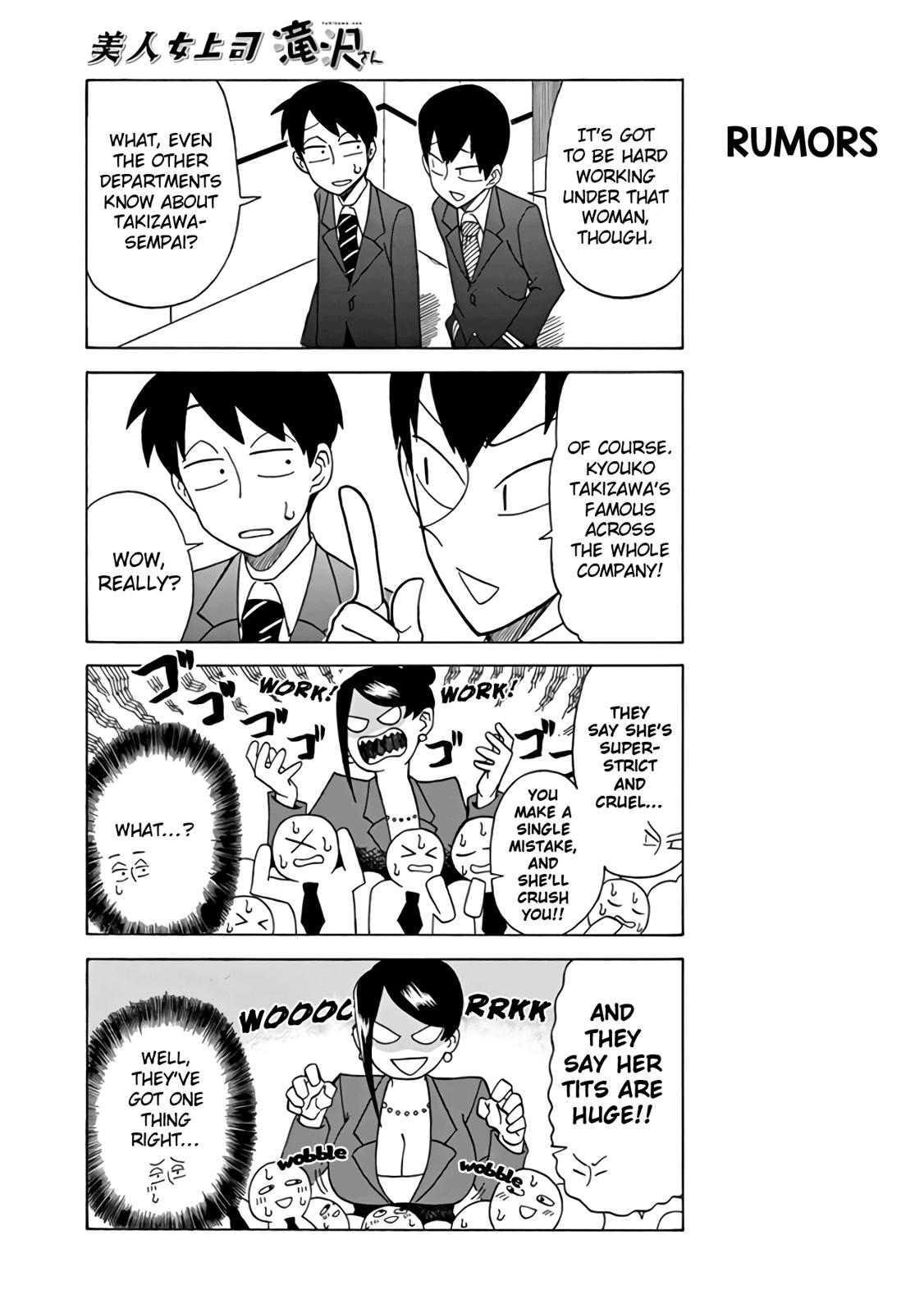 Read Bijin Onna Joushi Takizawa-san Manga Online